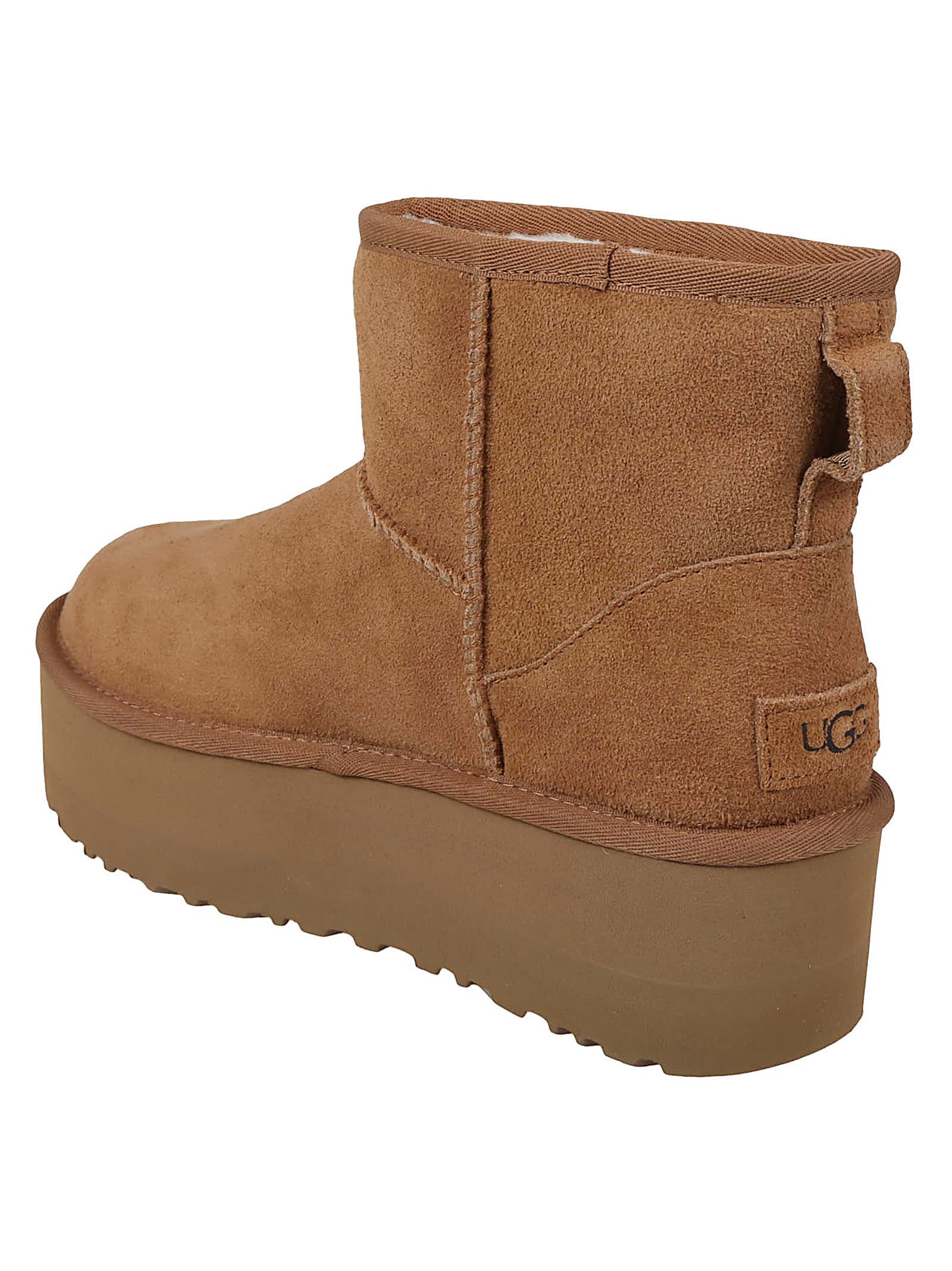 Shop Ugg W Classic Mini Platform In Che Chestnut