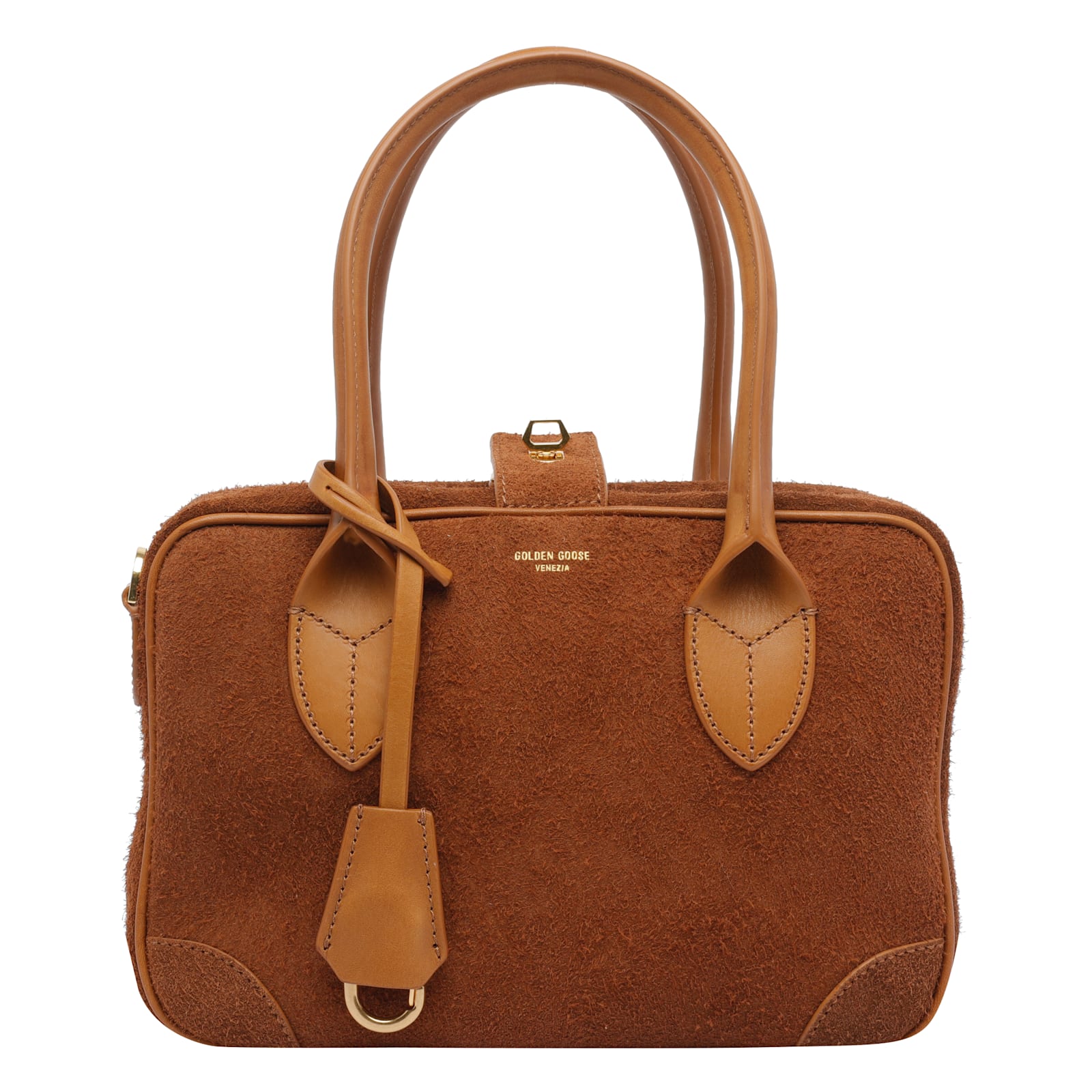 Golden Goose Vita Handbag In Brown