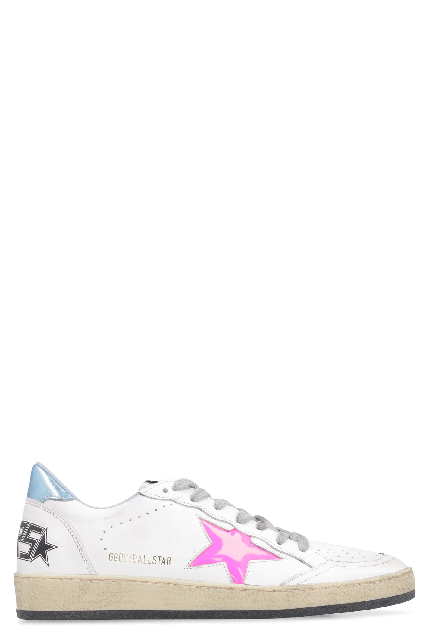 GOLDEN GOOSE BALL STAR LEATHER trainers,11141325