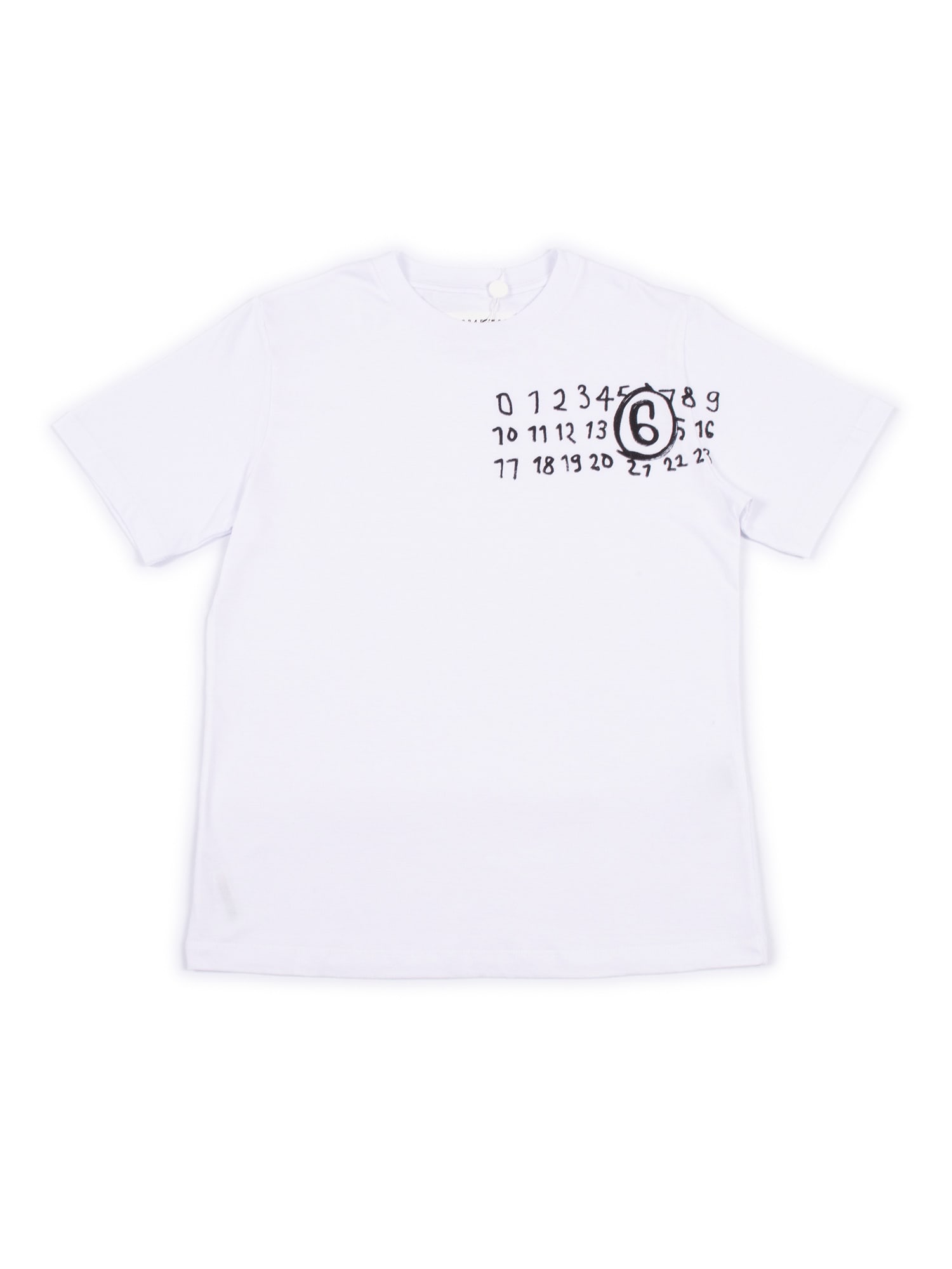 Mm6 Maison Margiela T-shirts In White