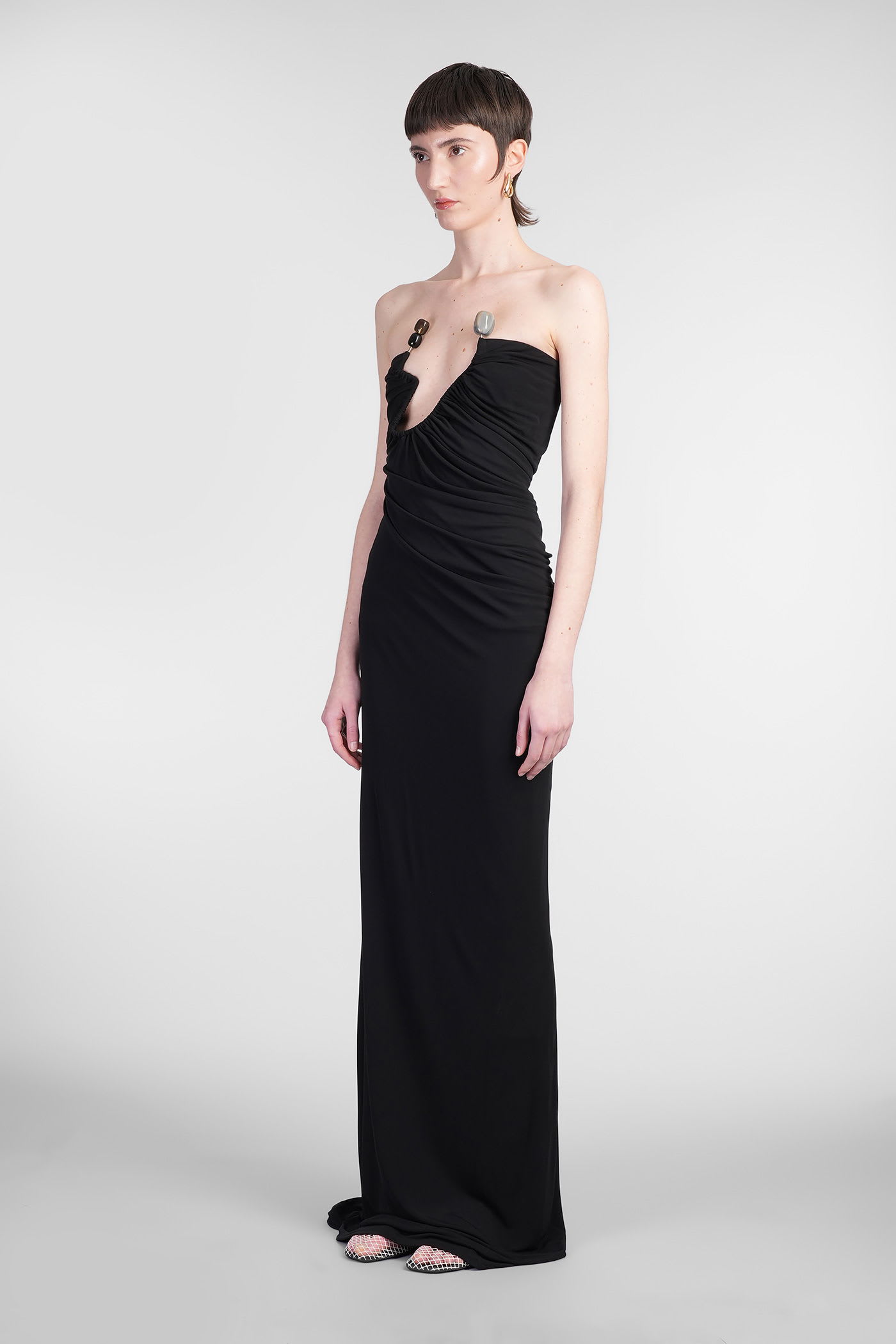 Christopher Esber In Black Viscose In Black