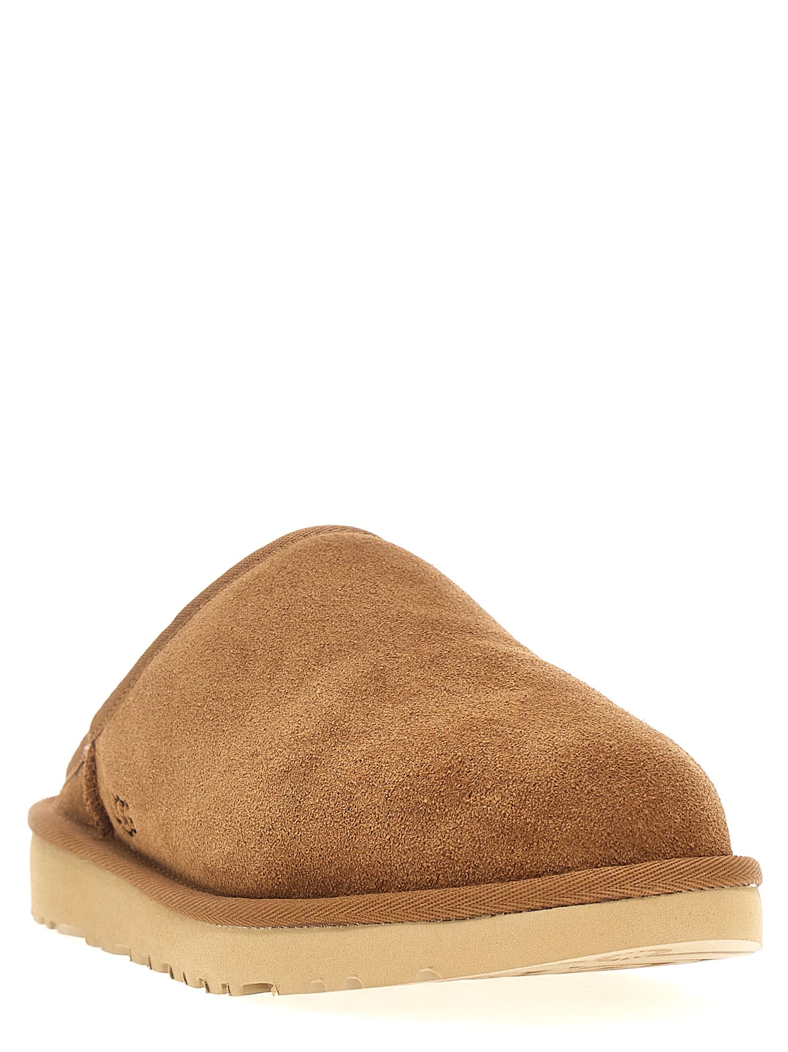 Ugg Classic Slip-on Chestnut Slipper In Sand
