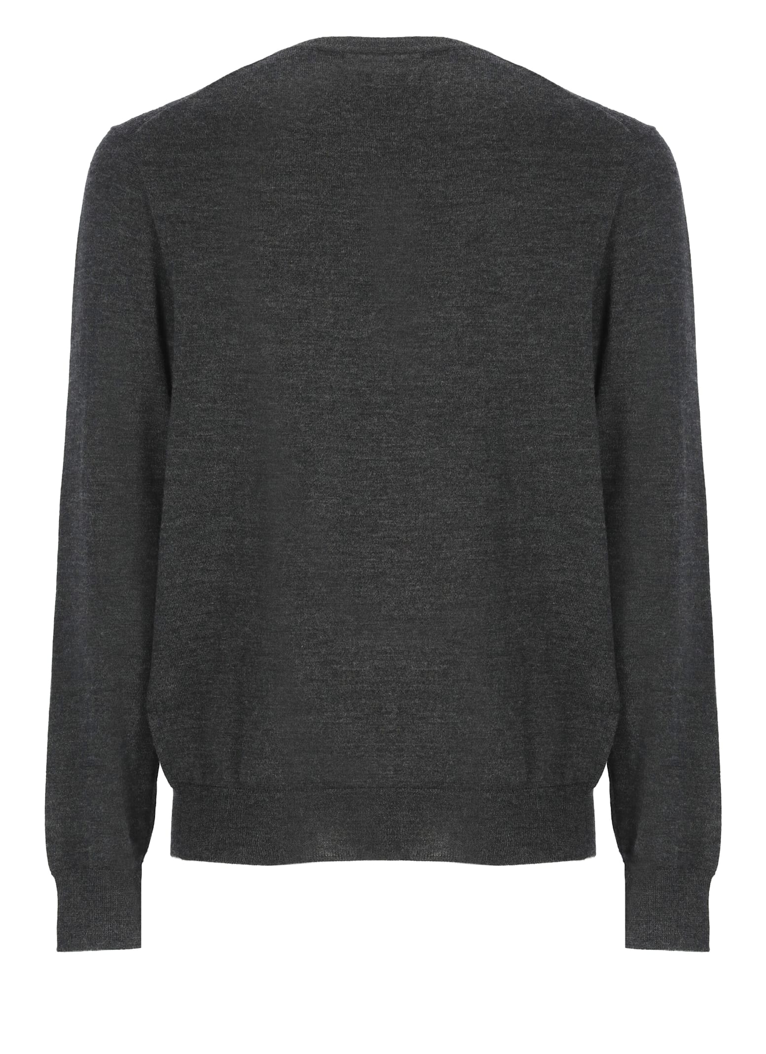 Shop Ralph Lauren Pony Sweater In Grey