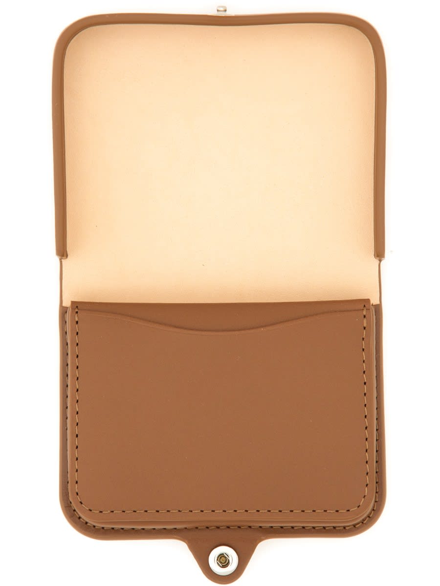 Shop Apc Josh Coin Holder In Buff