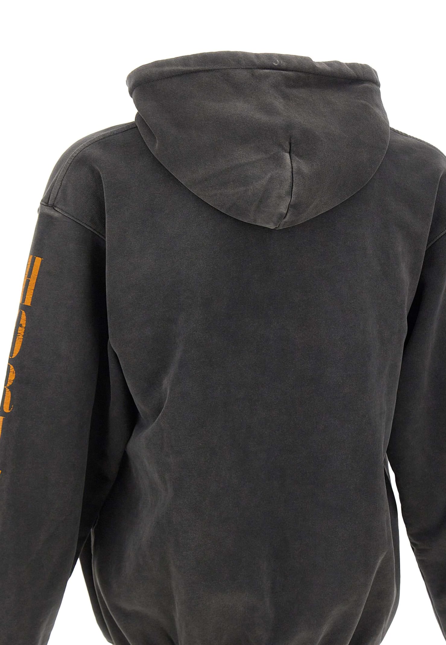 Shop Represent Reborncotton Sweatshirt In Black