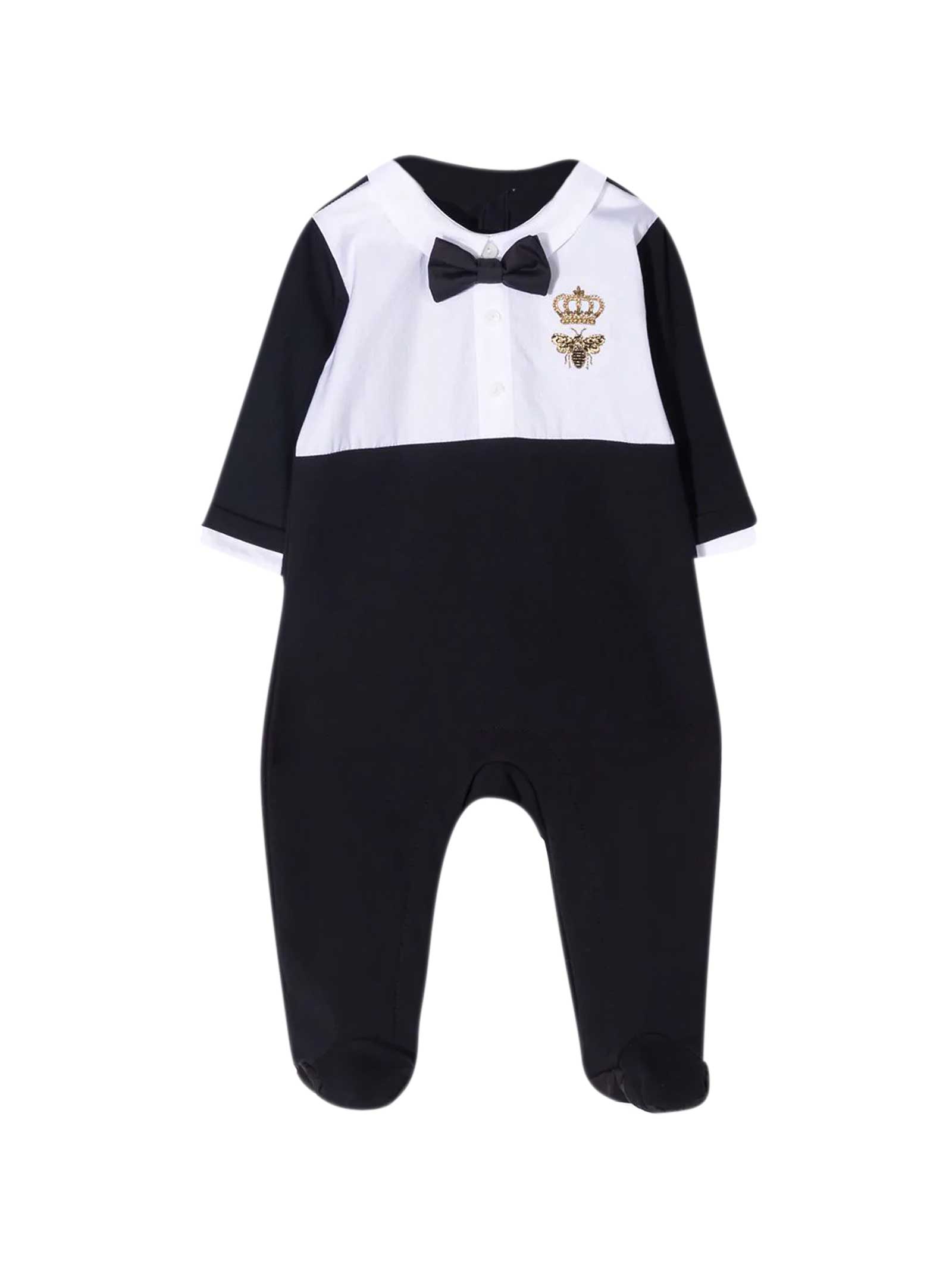 Dolce & Gabbana Two-tone Baby Suit