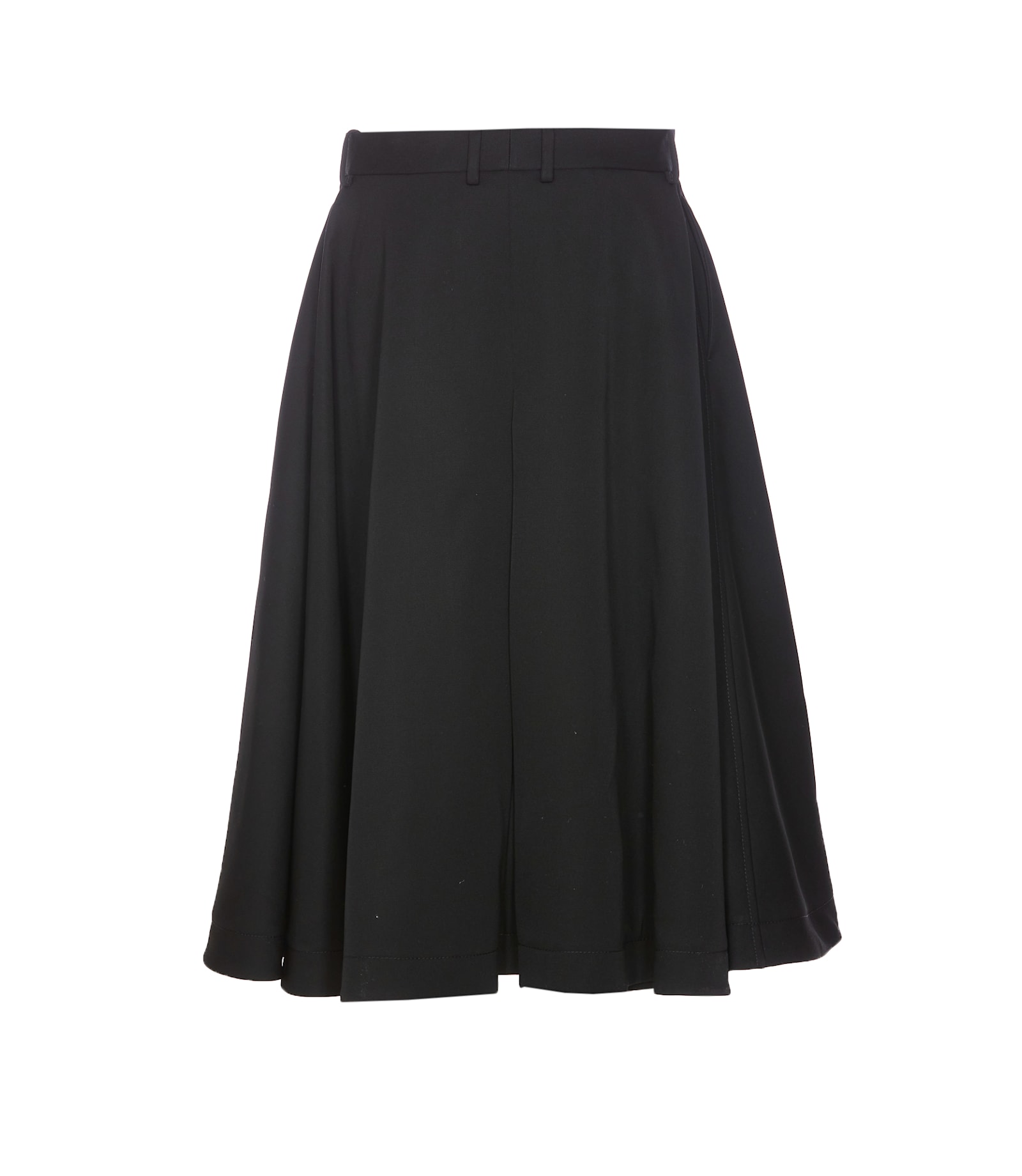 Shop Bottega Veneta Skirt In Black