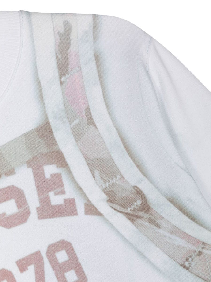 DIESEL SAFFY OVER CREWNECK SWEATSHIRT