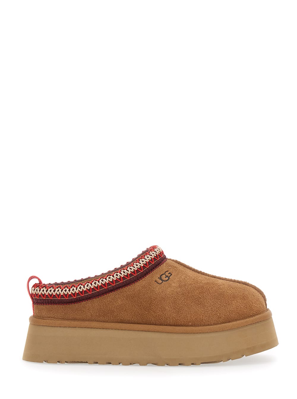 Ugg Biscuit Suede Tazz Ii Slippers In Sand
