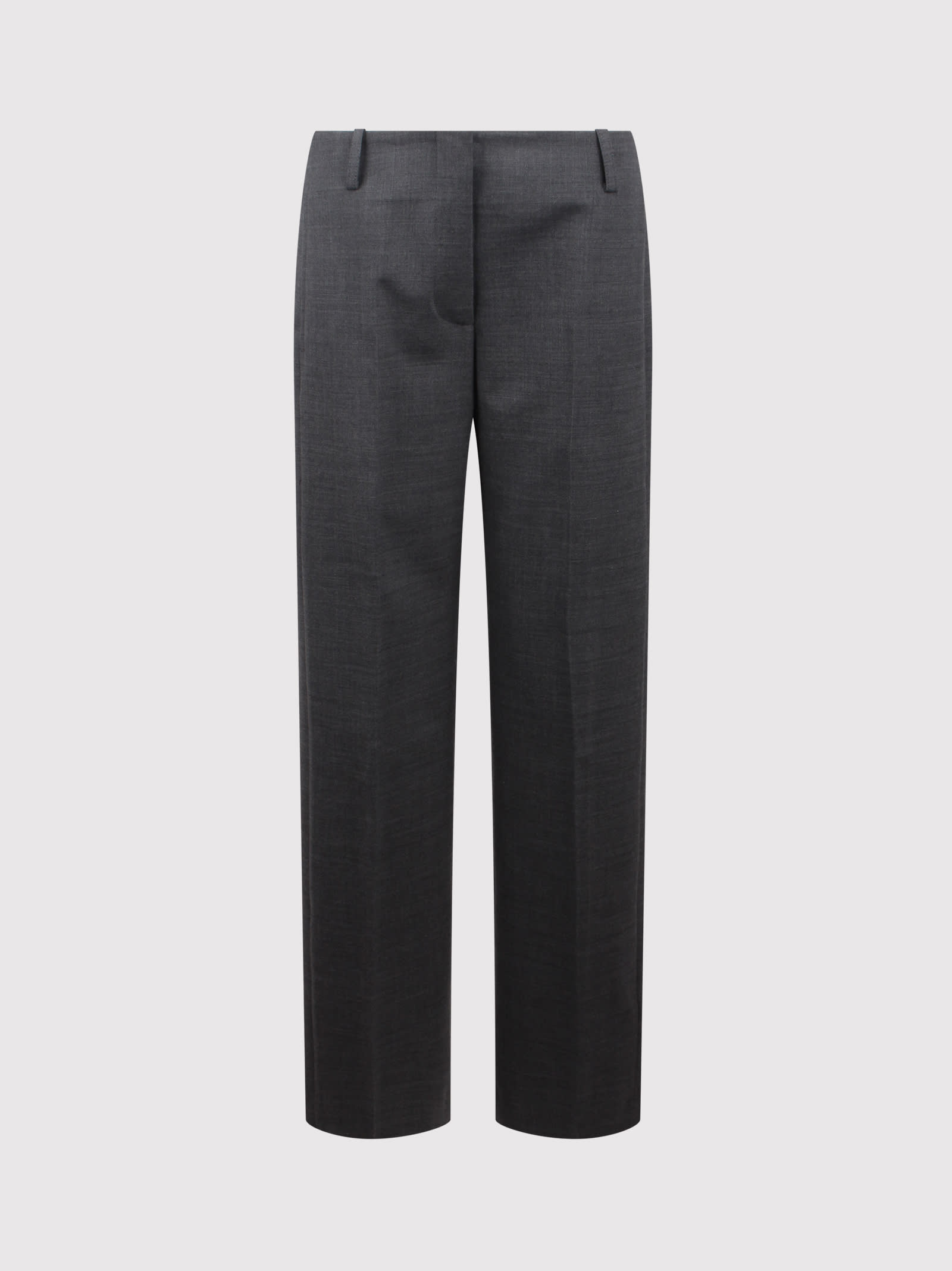 Stretch Trousers In Flannel