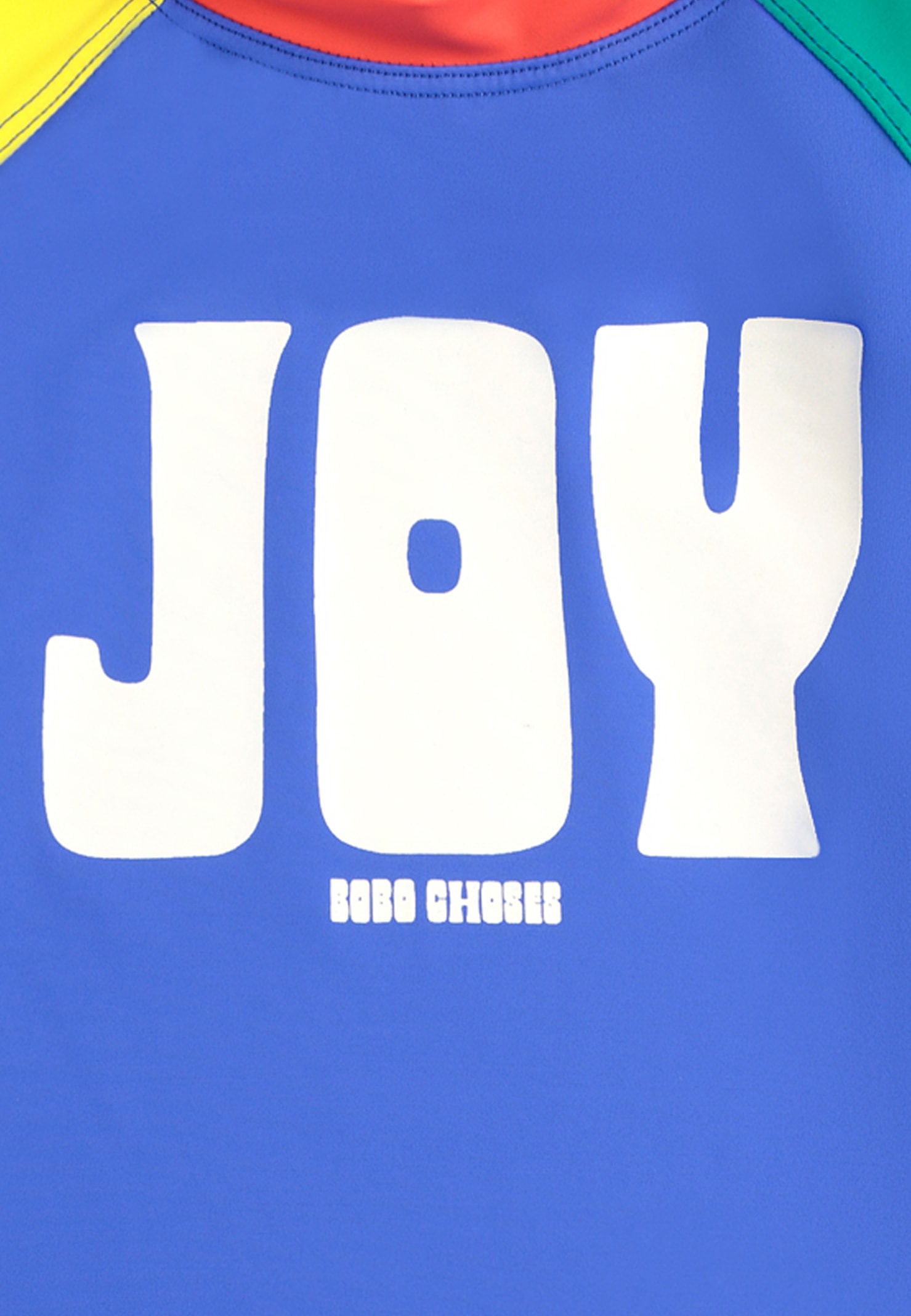 Bobo Choses Anti Uv Multicolor T-shirt For Boy With Writing In Multicolor