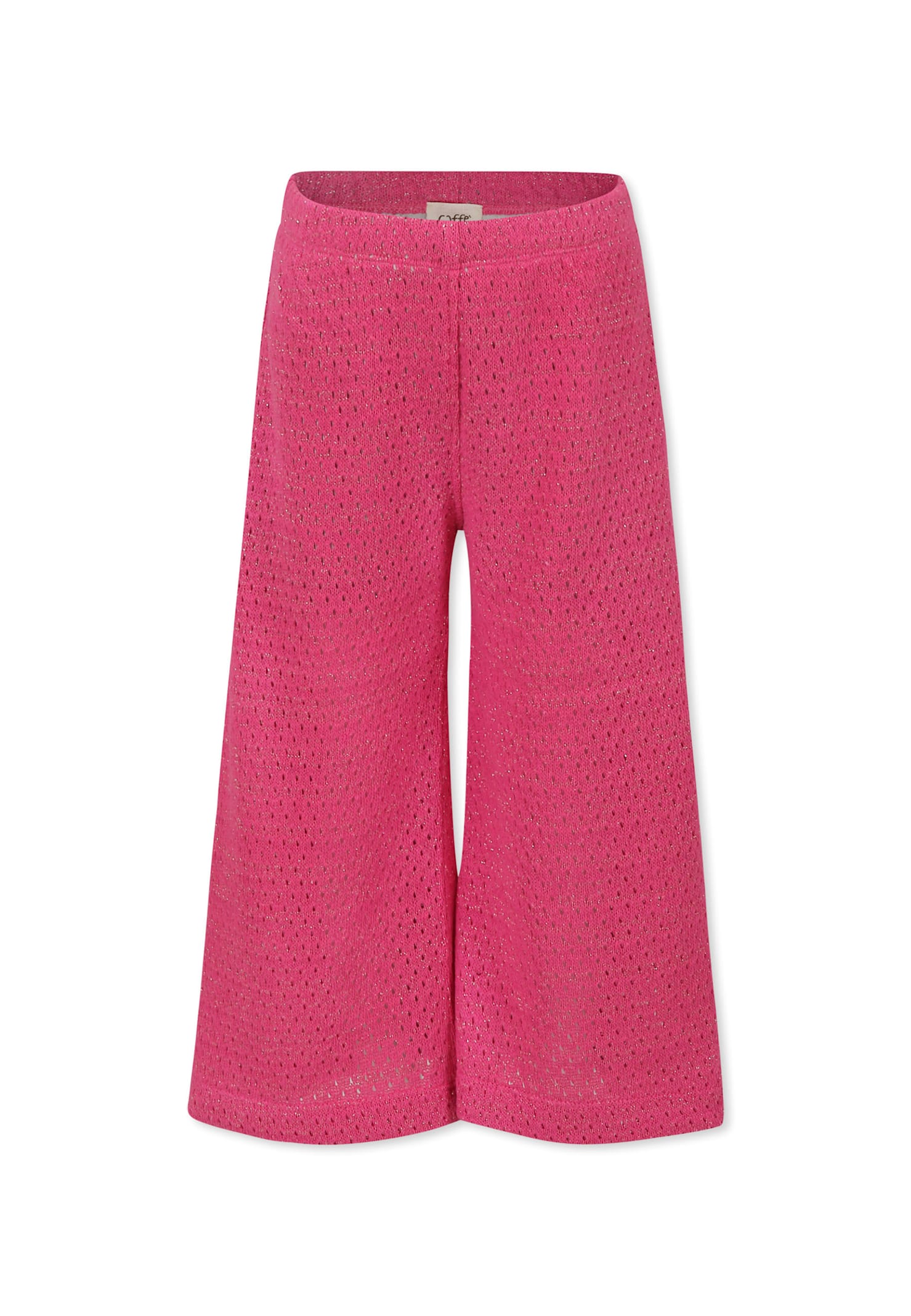 Shop Caffe' D'orzo Fuchsia Trousers For Girl