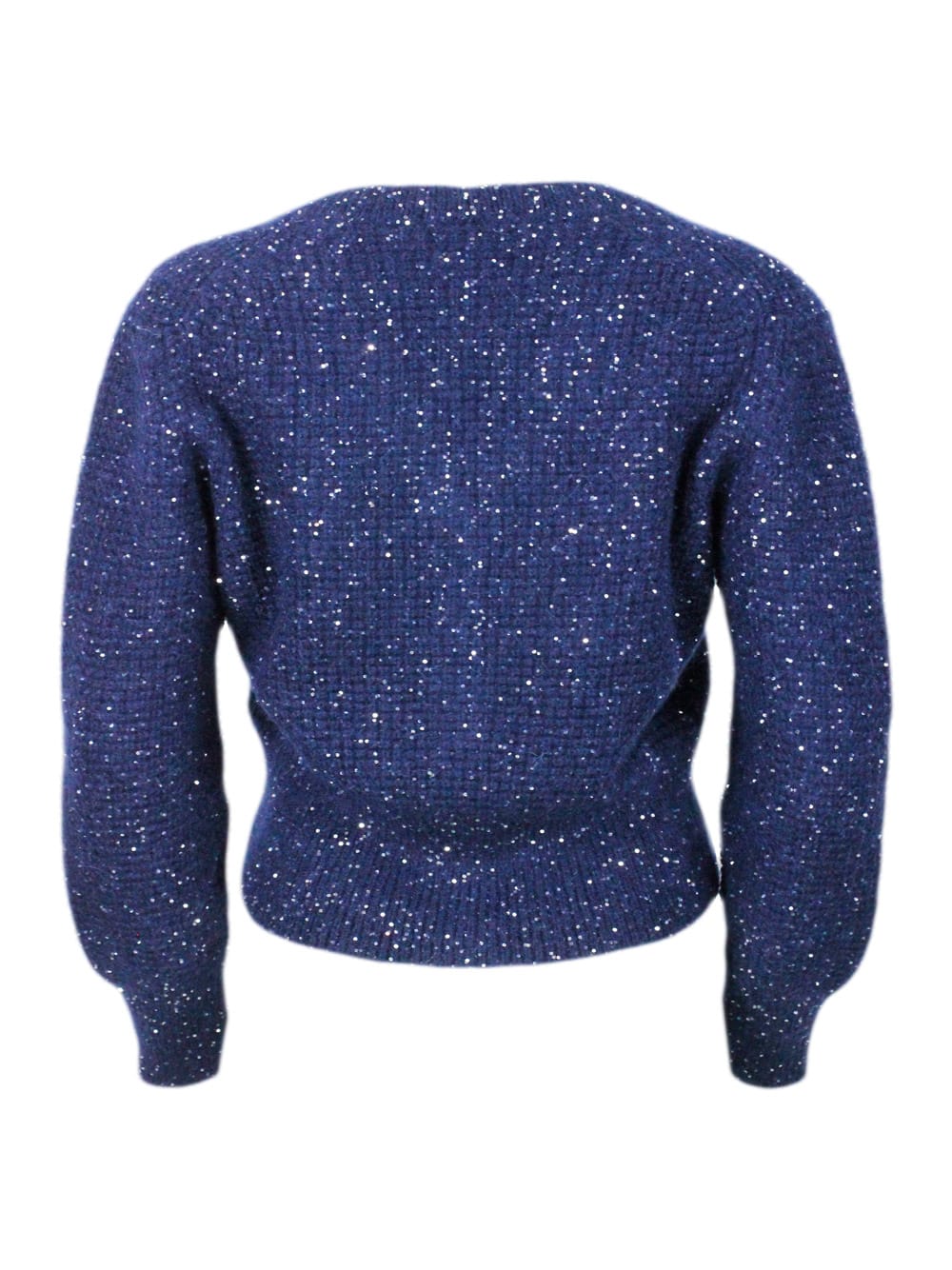 Shop Fabiana Filippi Sweater In Blue