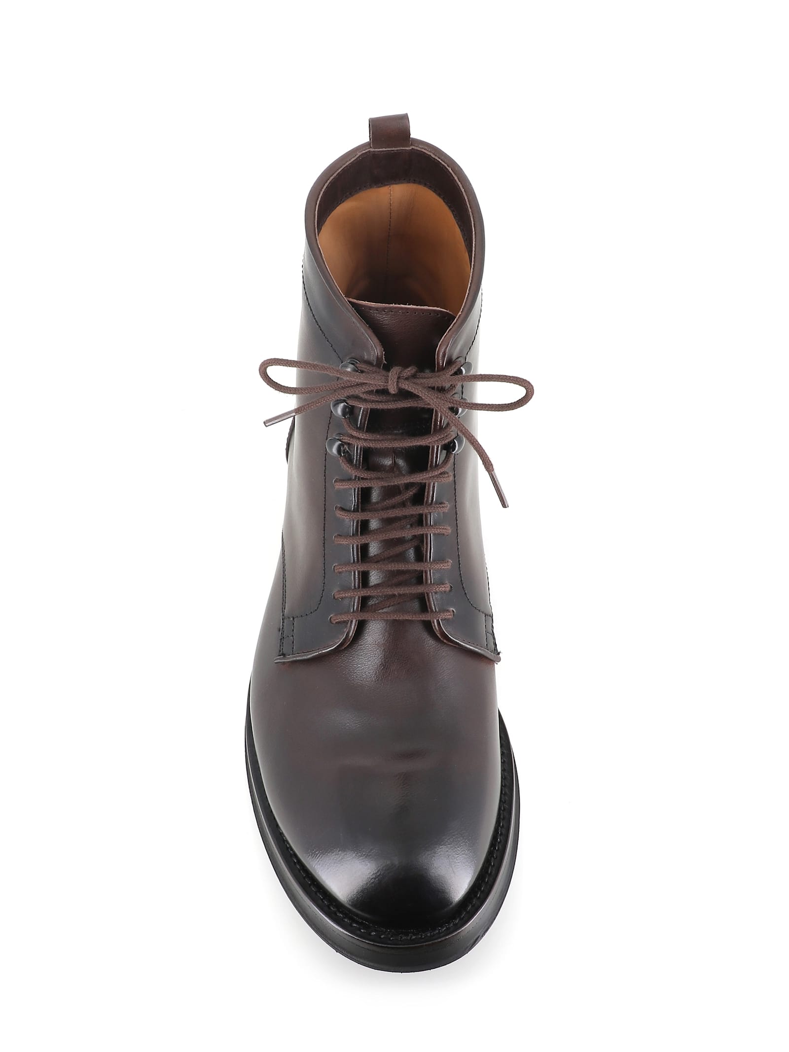 Alberto Fasciani Lace-up Boot Caleb 47055 In Brown