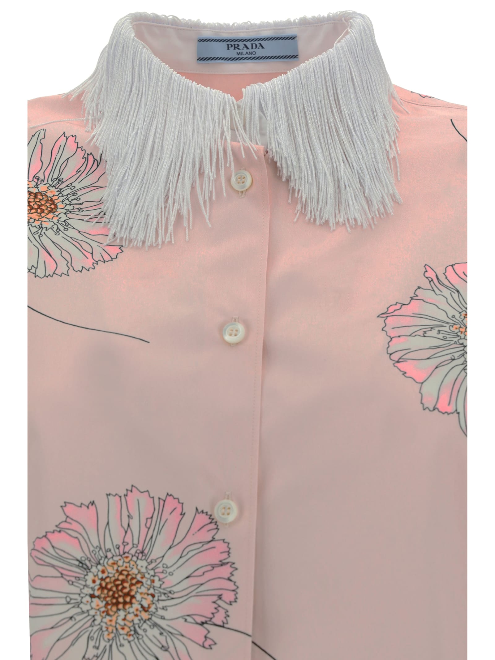 Shop Prada Shirt In Pesco