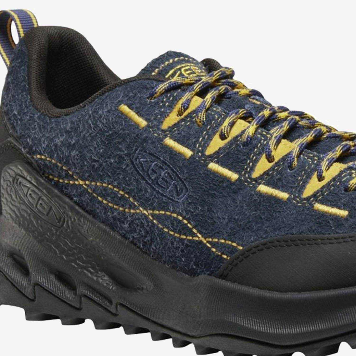 Keen Navy Blue Lace Up Sneakers In Multi
