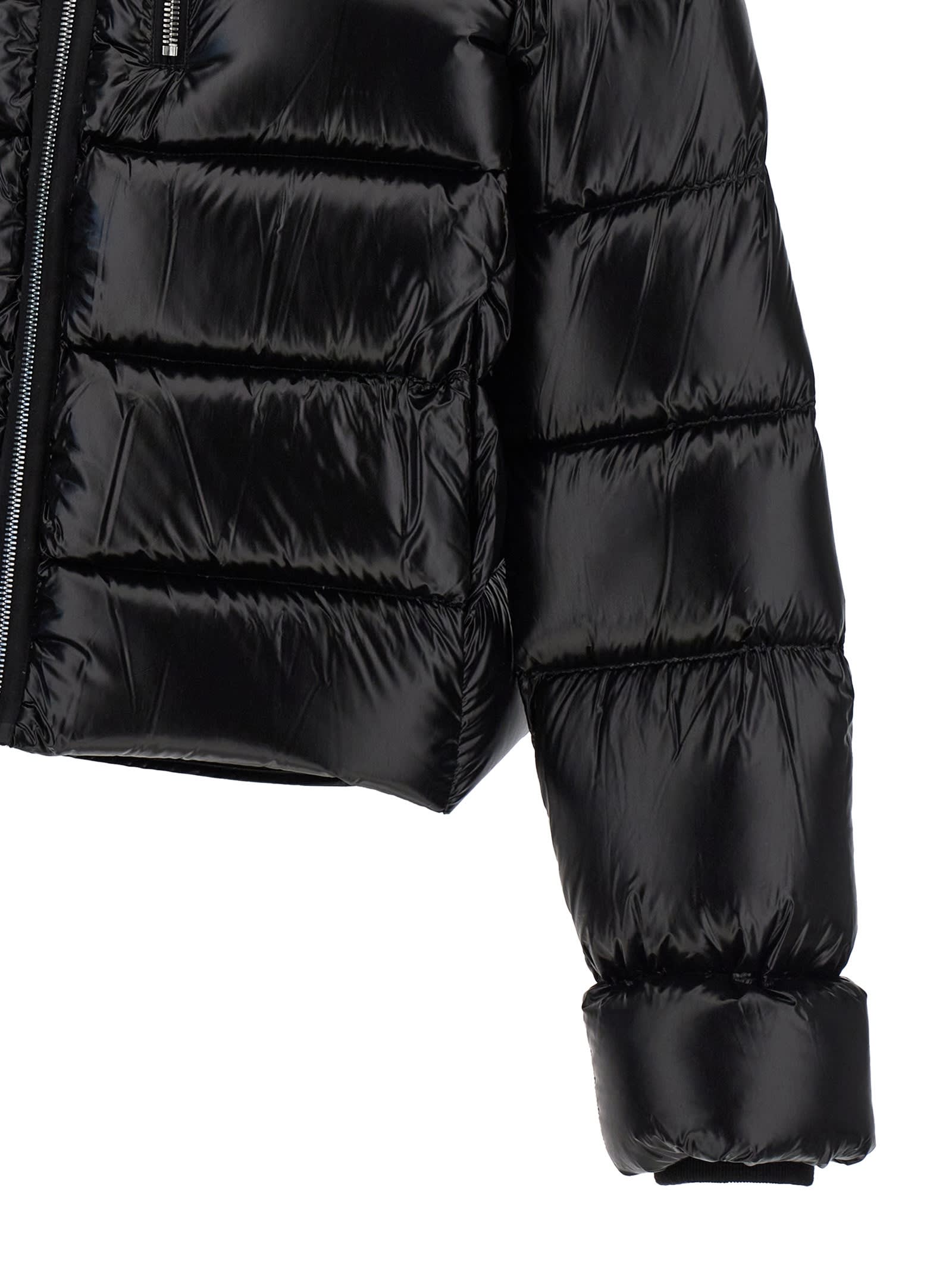 Shop Rick Owens Sealed Down Jacket In Black