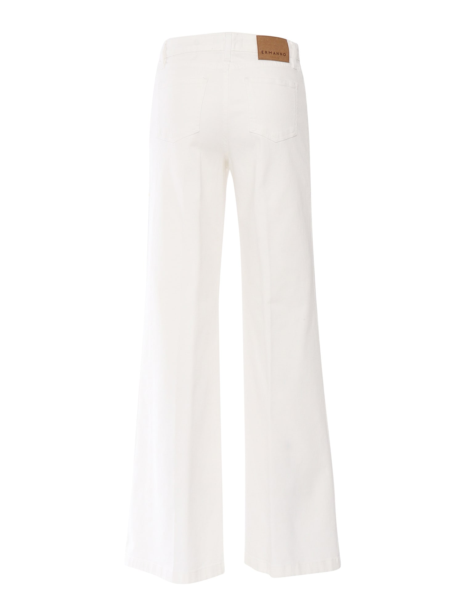 Ermanno Ermanno Scervino Pants With Insert In White