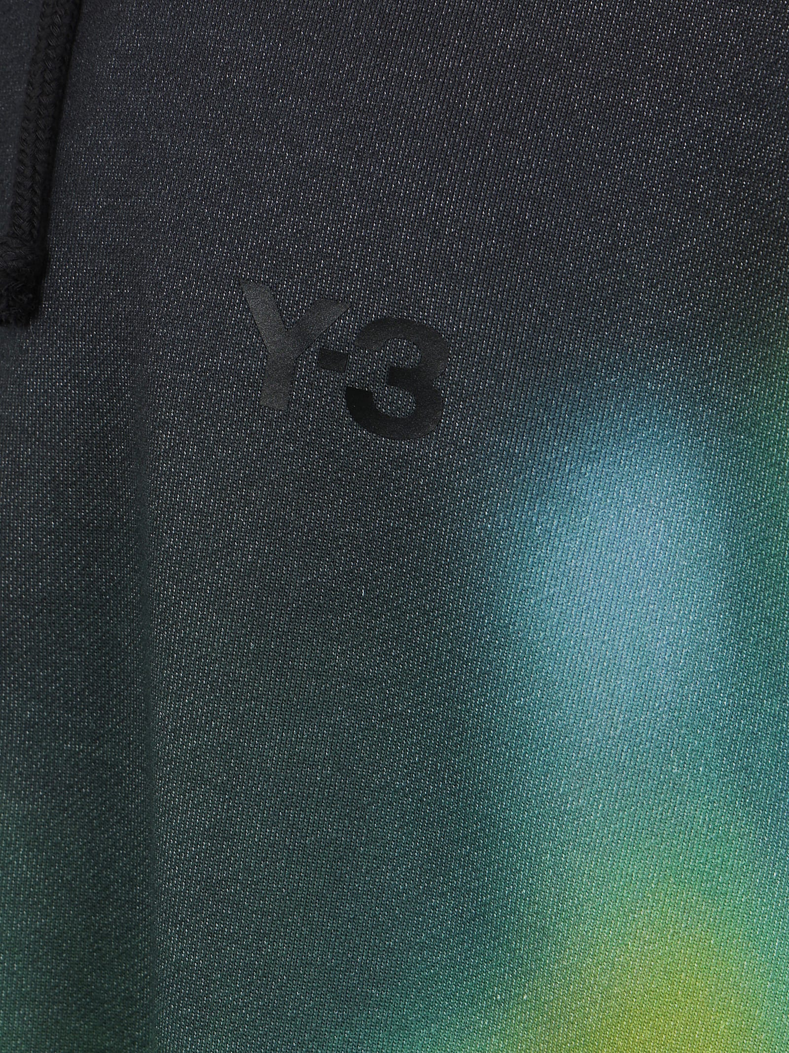 Y-3 Man Aop Hoodie In Multi