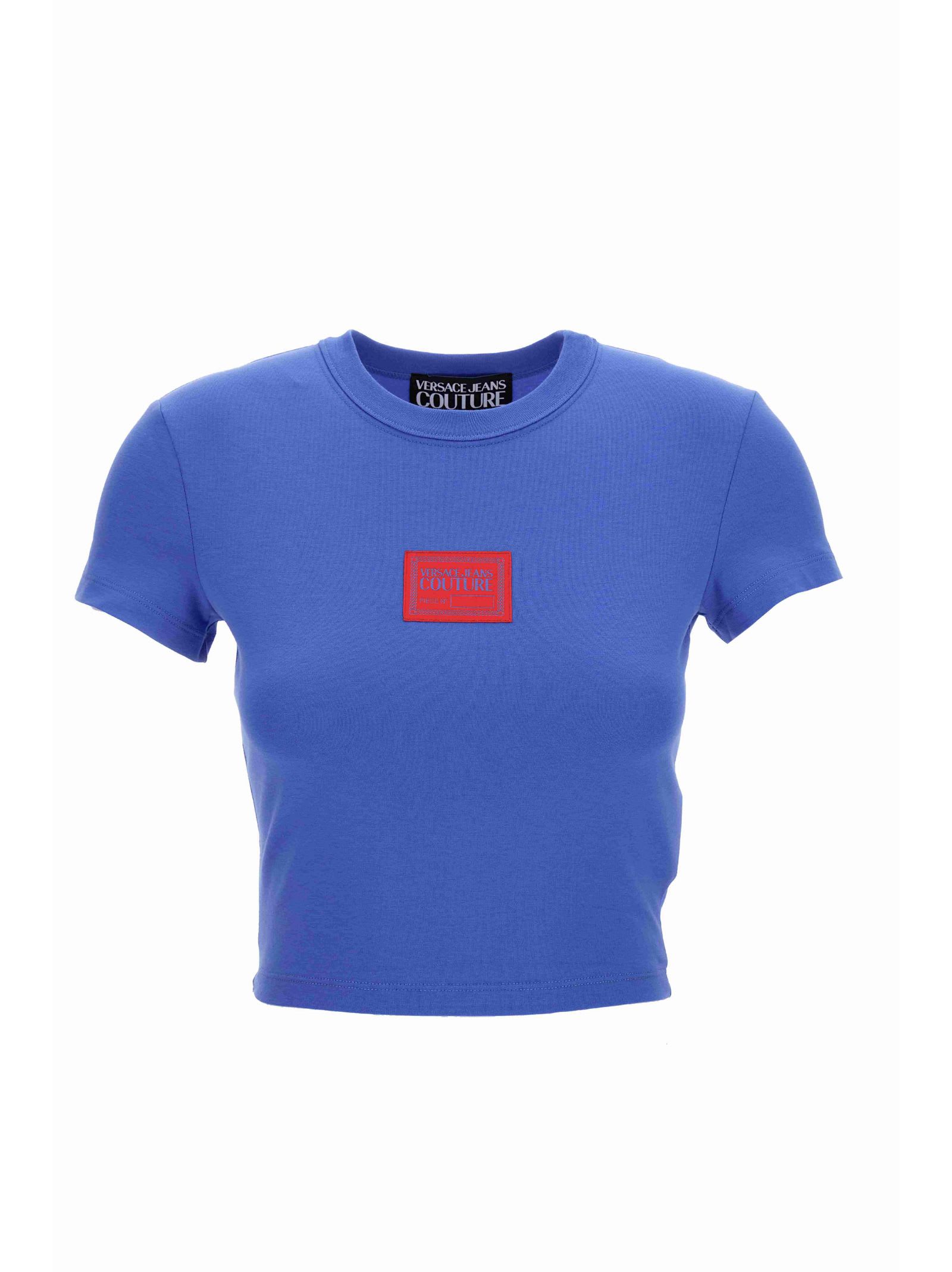 Shop Versace Jeans Couture T-shirt In Blue