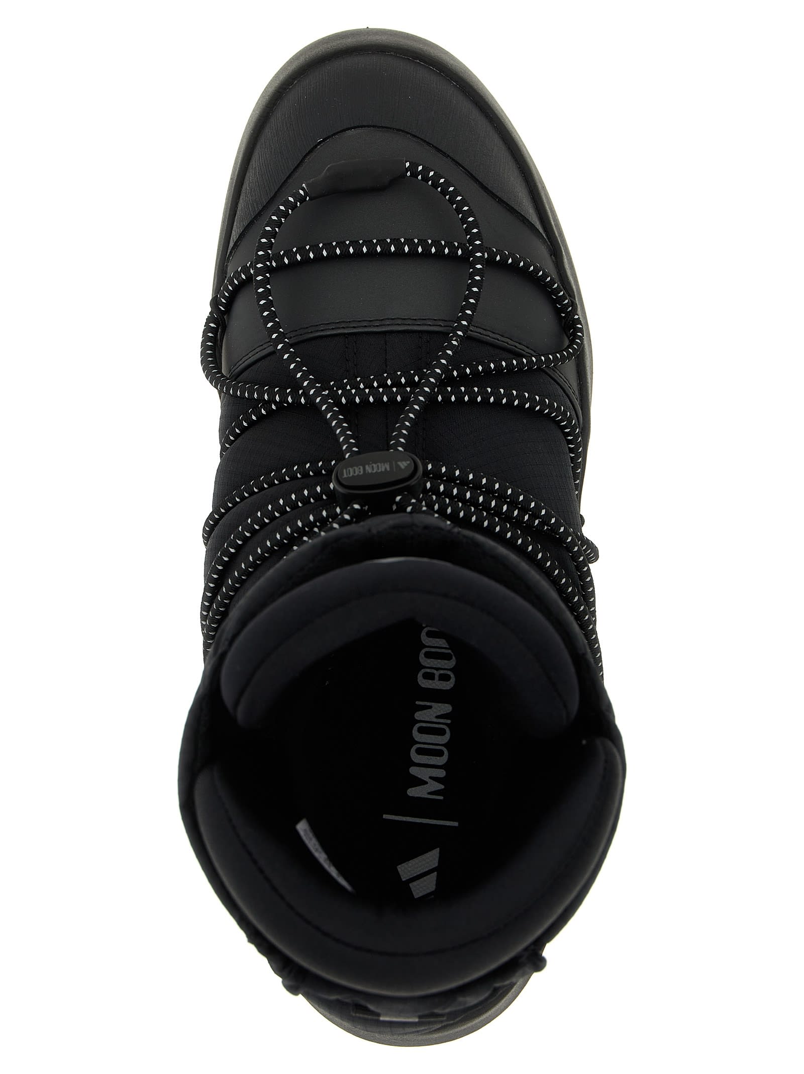 Adidas Originals Ace Adidas X Moonboot Ankle Boots In Black
