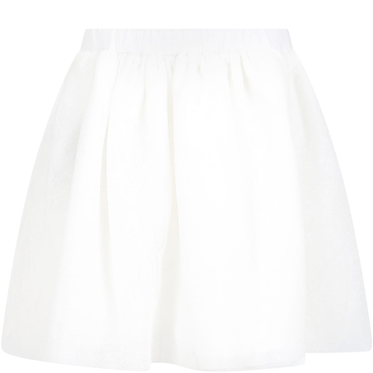 Douuod White Skirt For Girl