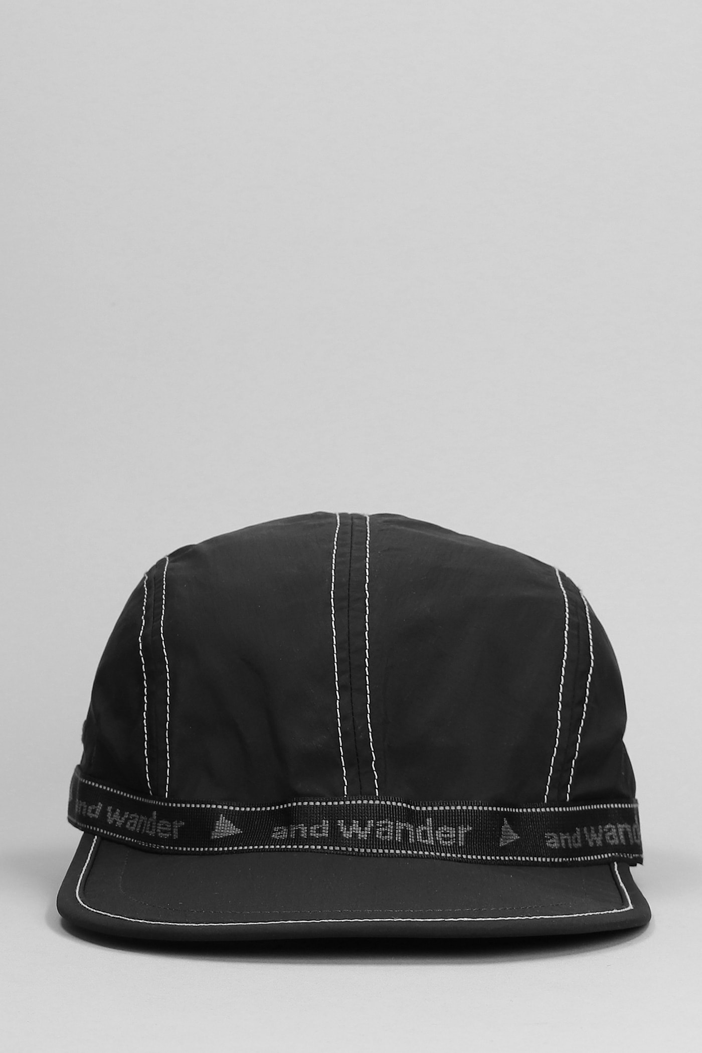 And Wander Hats In Black Nylon