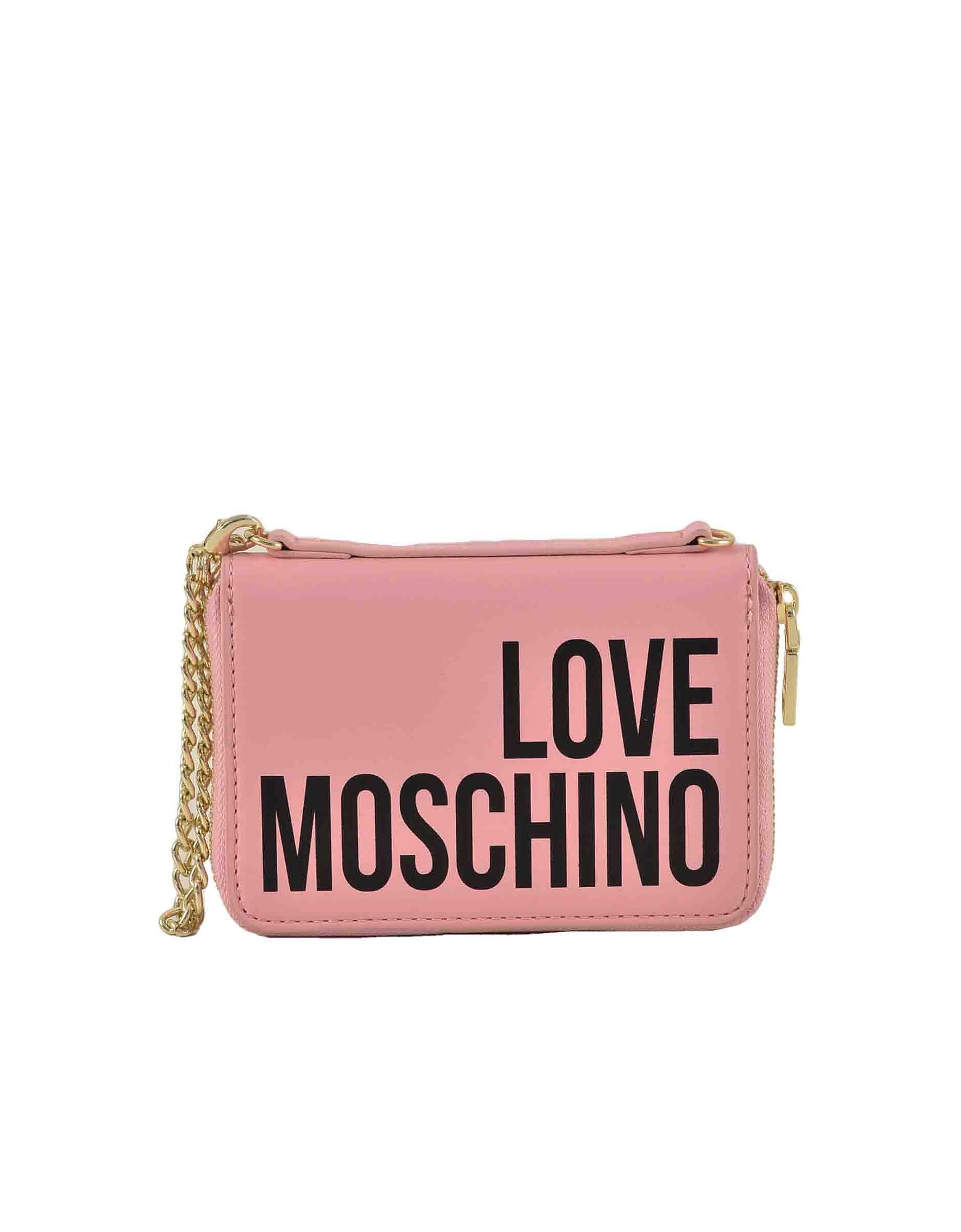 Love Moschino Womens Pink Handbag