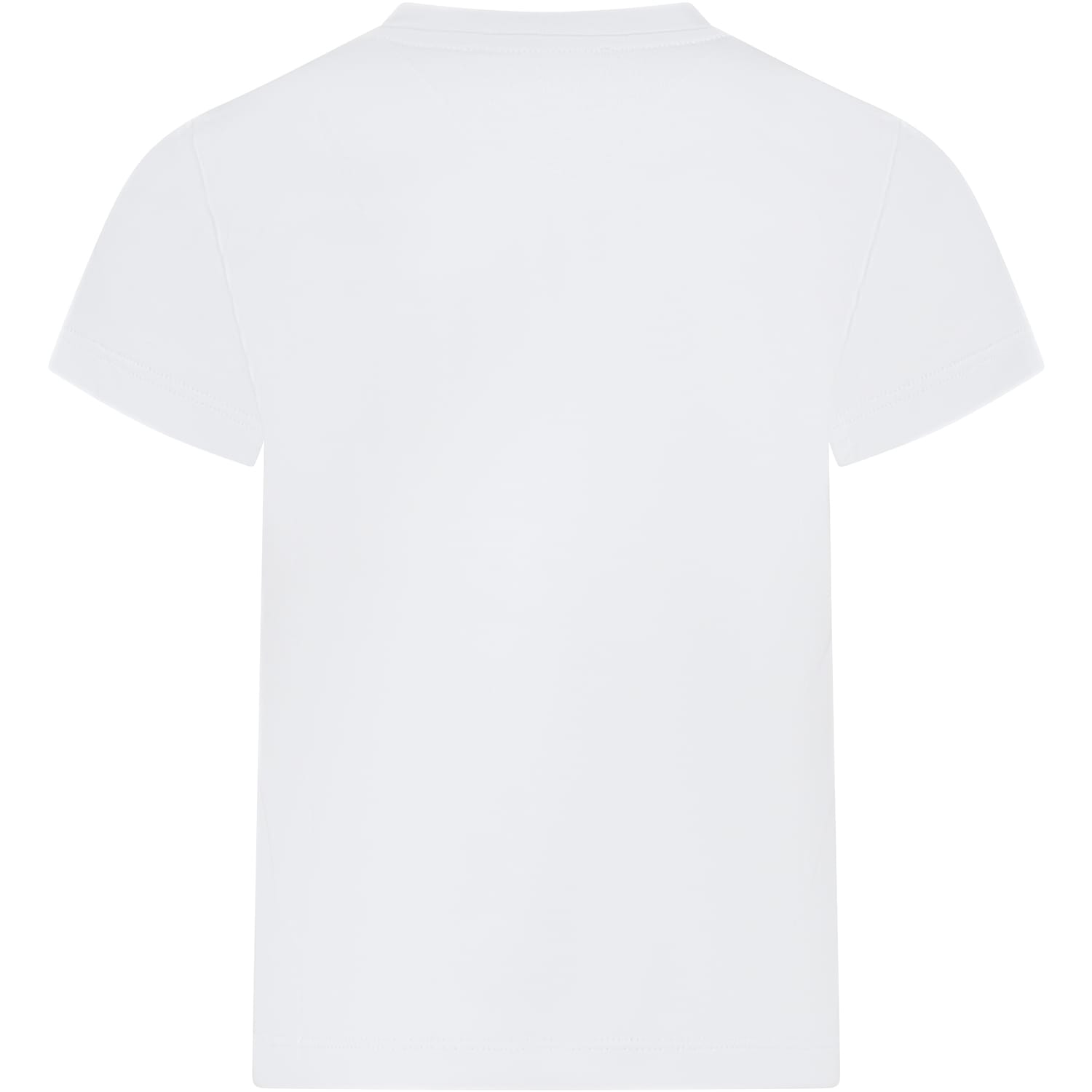 Shop Versace White T-shirt For Girl With Logo