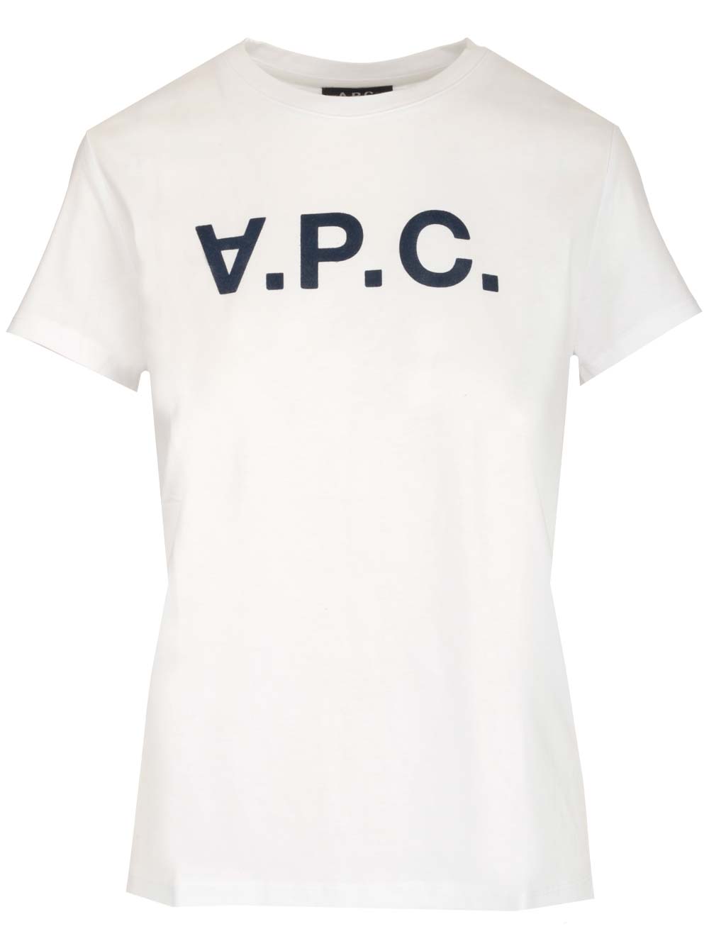 Shop Apc White Jersey T-shirt In Bianco