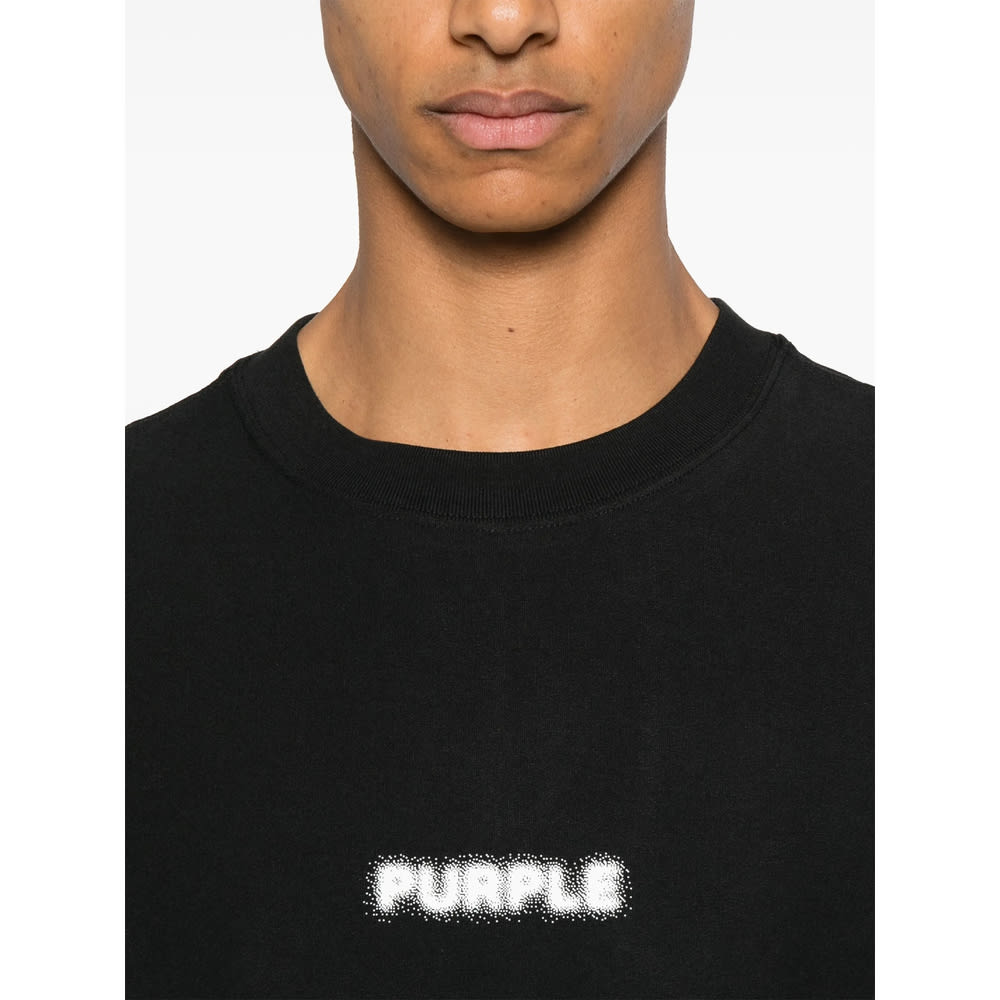 Purple Brand T-shirt In Black