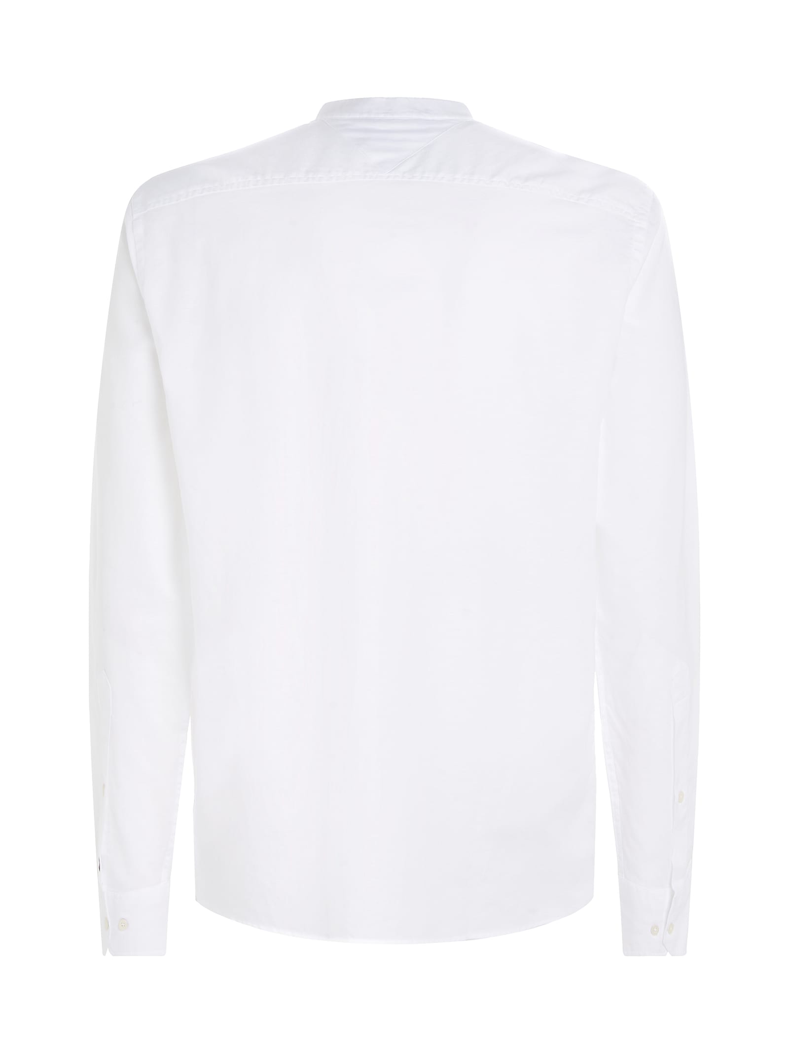 Shop Tommy Hilfiger Regular Fit Shirt In Dobby Fabric In Optic White