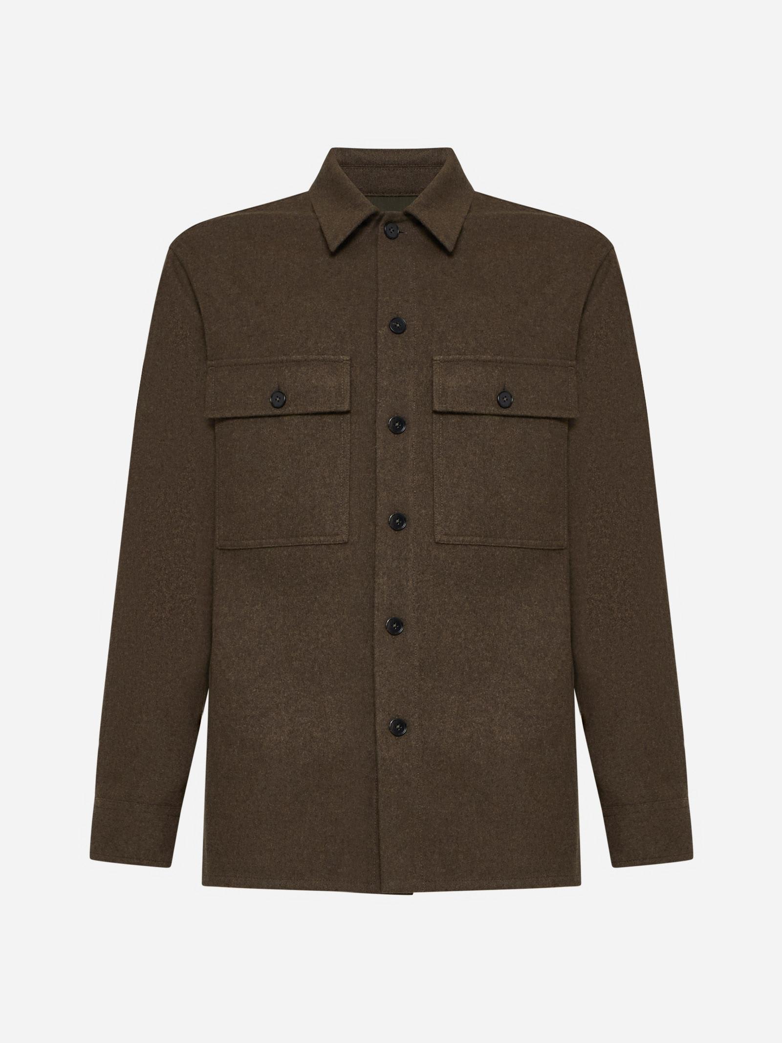 Wool Shirt Jacket