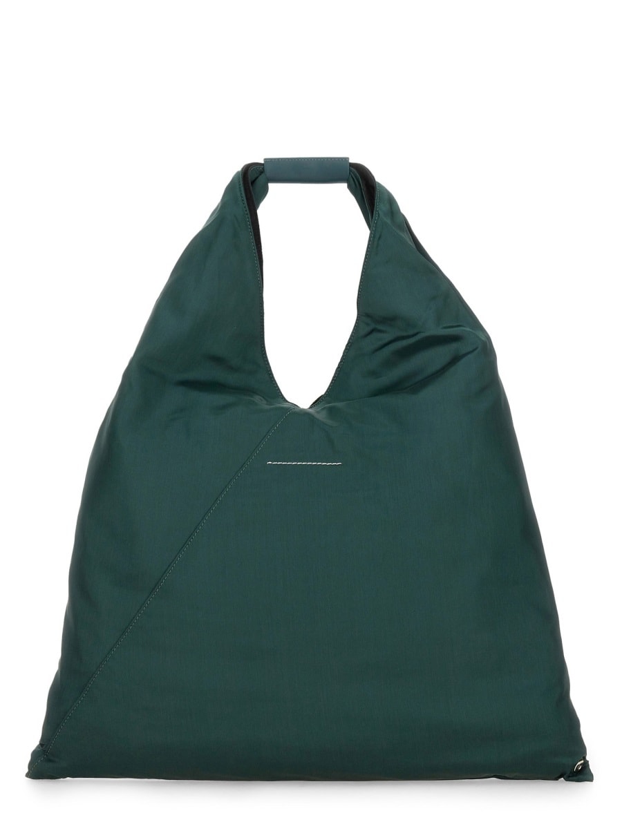 Shop Mm6 Maison Margiela Shoulder Bag Japanese Medium In Green