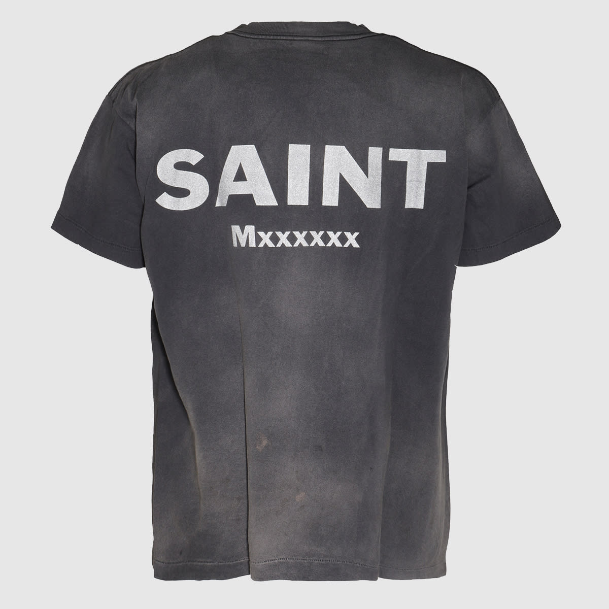 Shop Saint Mxxxxxx Black Cotton T-shirt