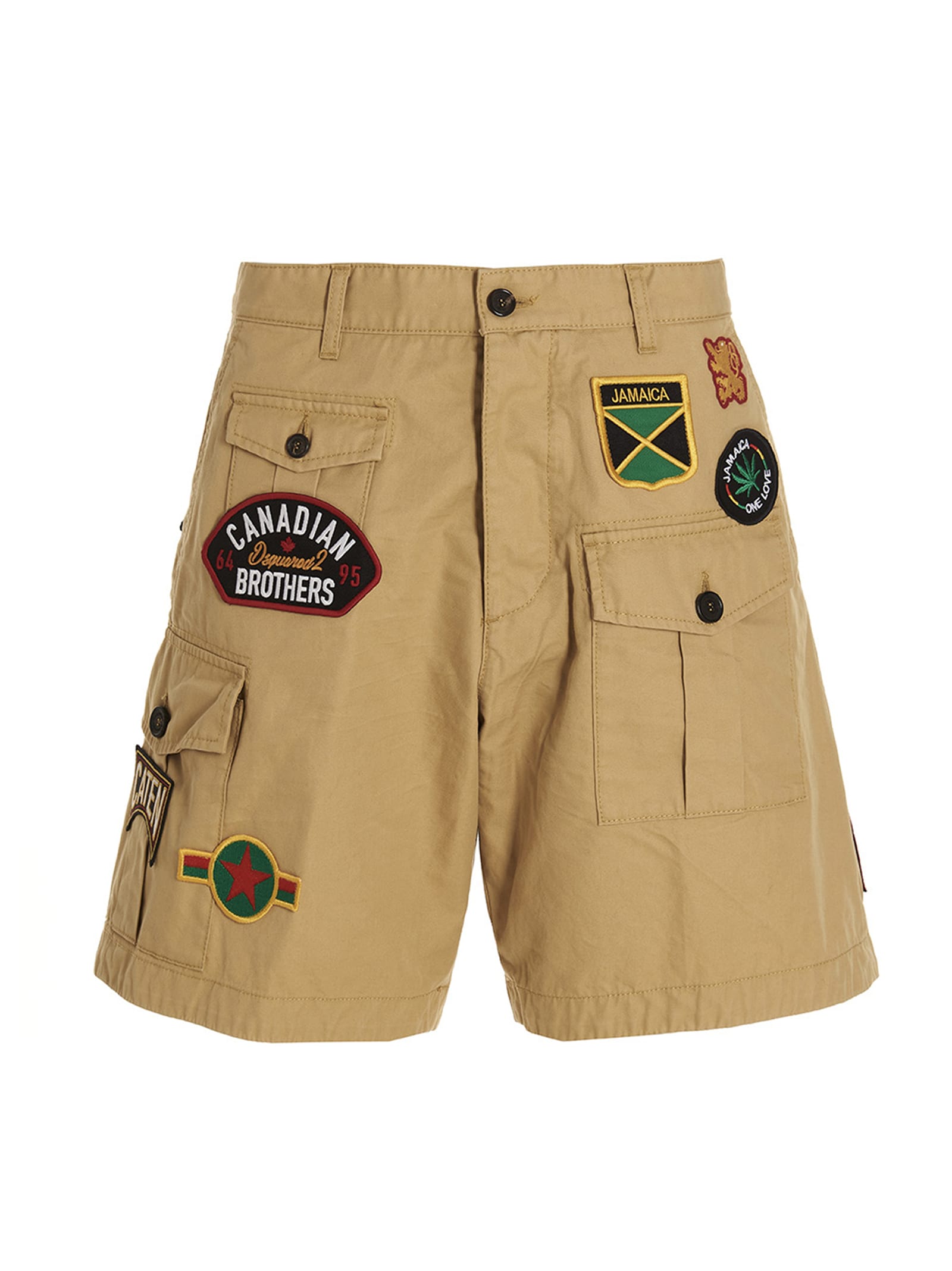 Dsquared2 Boxer Cargo Bermuda Shorts
