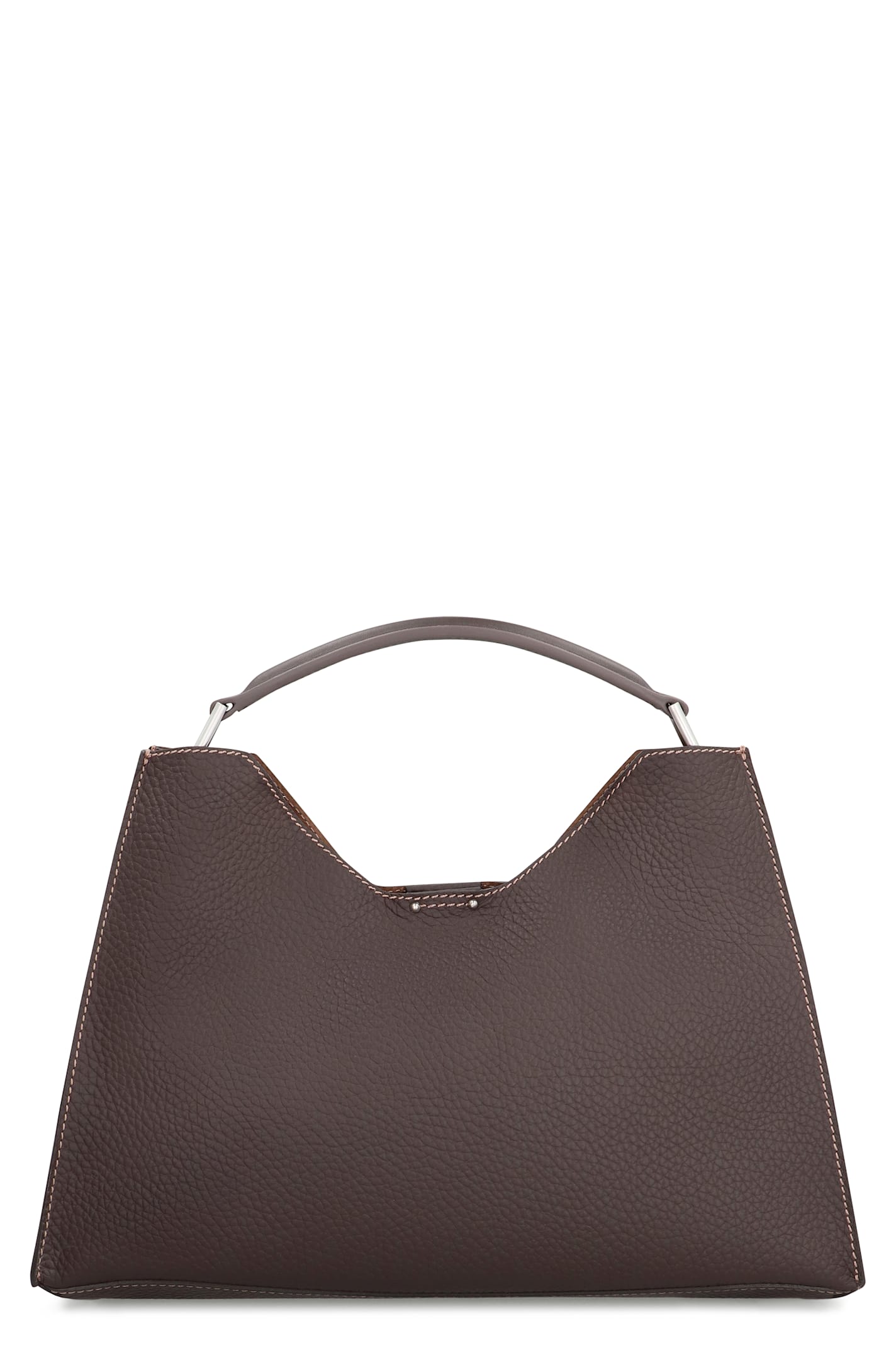 Gianni Chiarini Aurora Leather Handbag In Brown