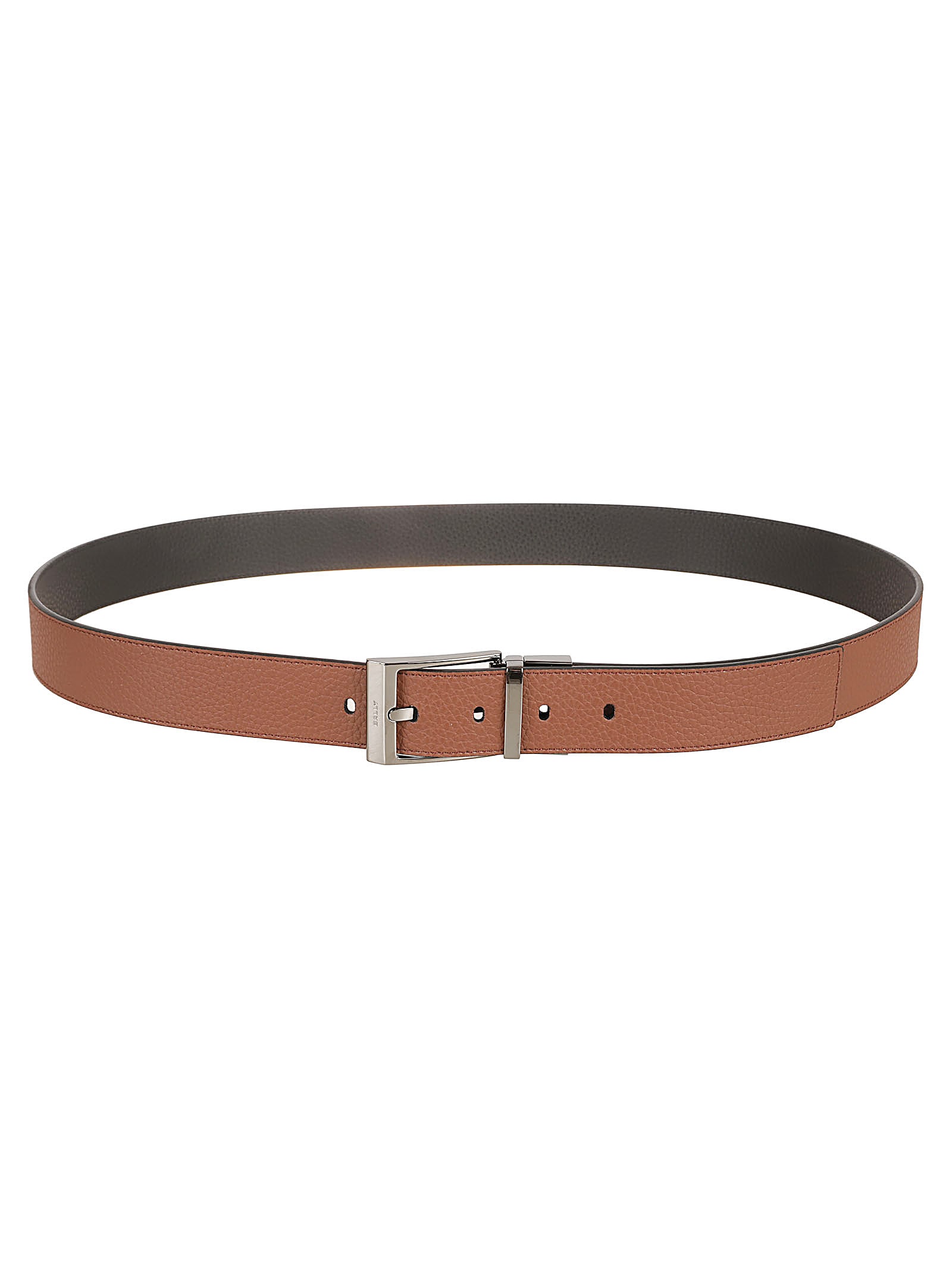 Shop Bally Leather Classic Belt In Black