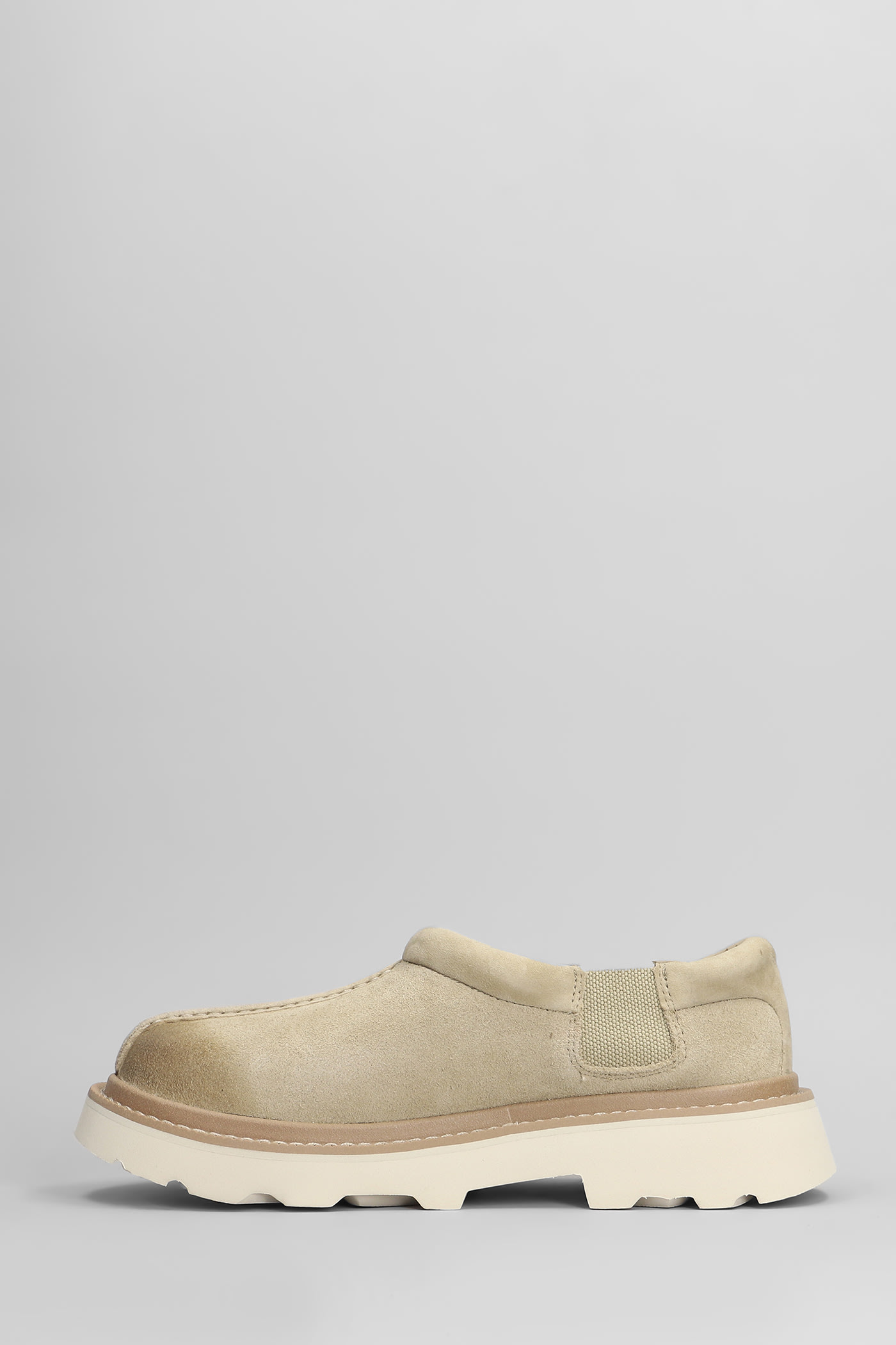 Ugg 'tasman' Beige Mule With Raised Sole