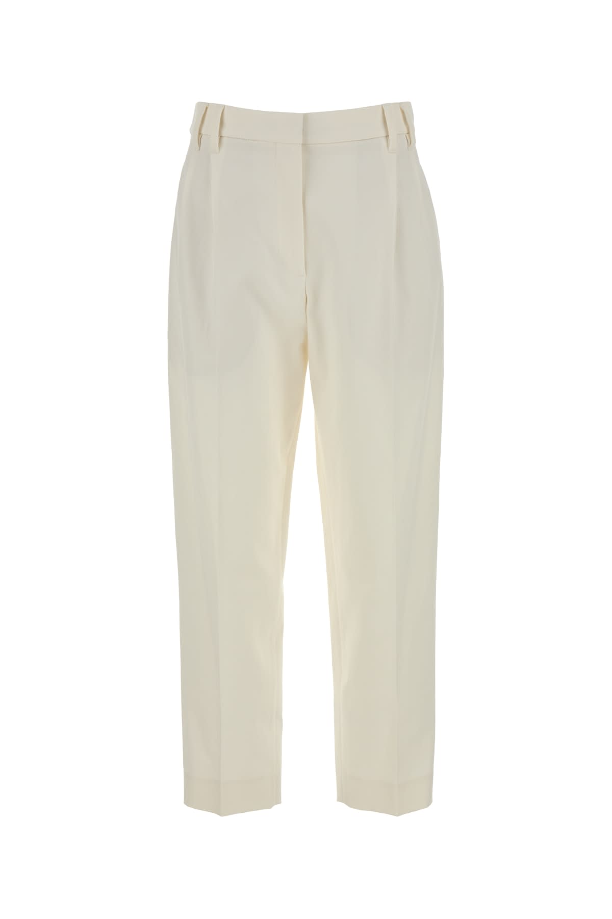 Brunello Cucinelli Pantalone In White