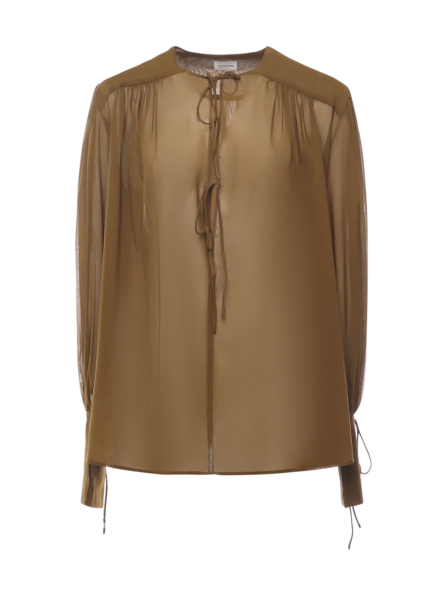 The Andamane Julia Blouse In Green