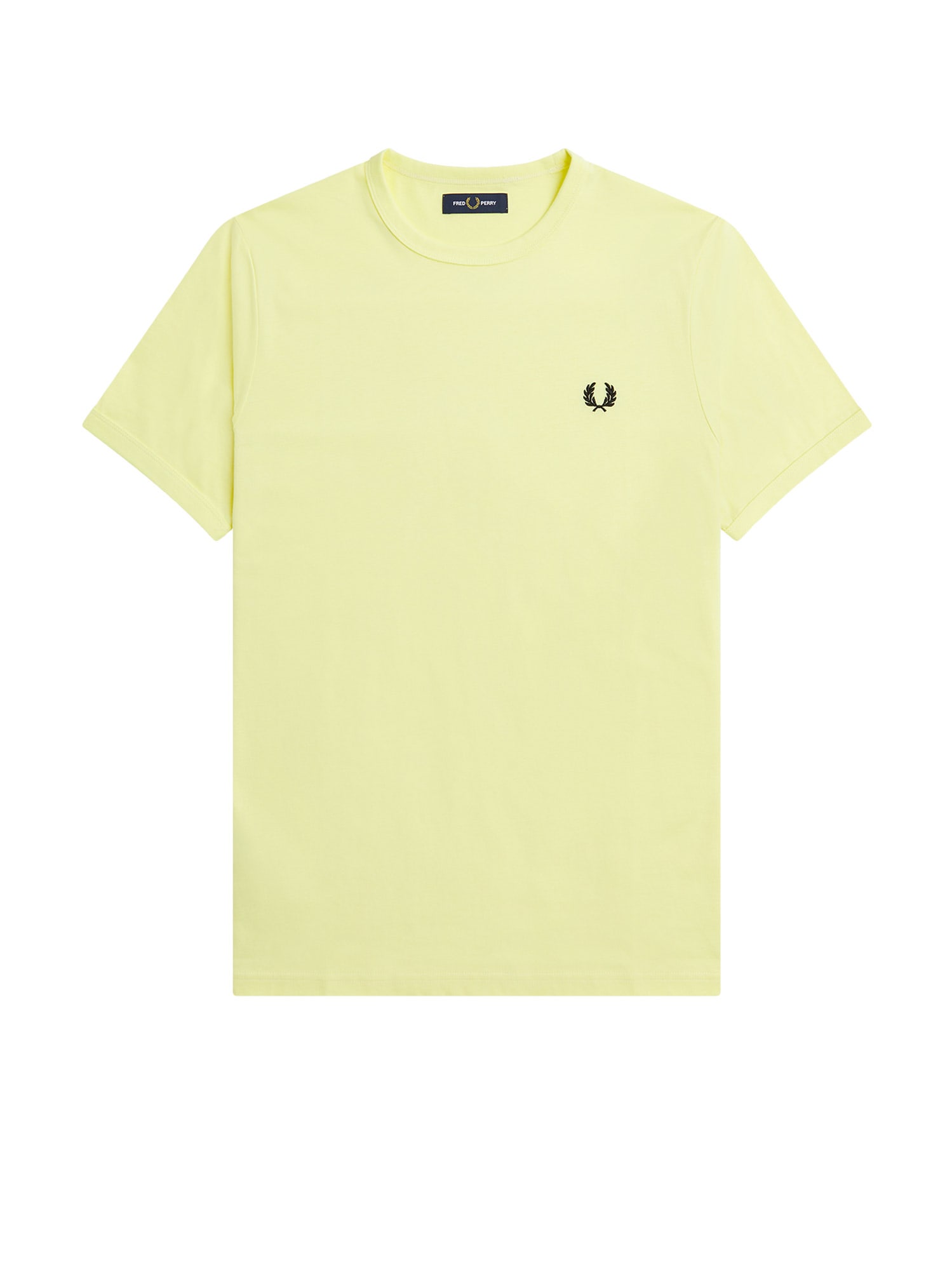 Fred Perry T-shirt In Yellow