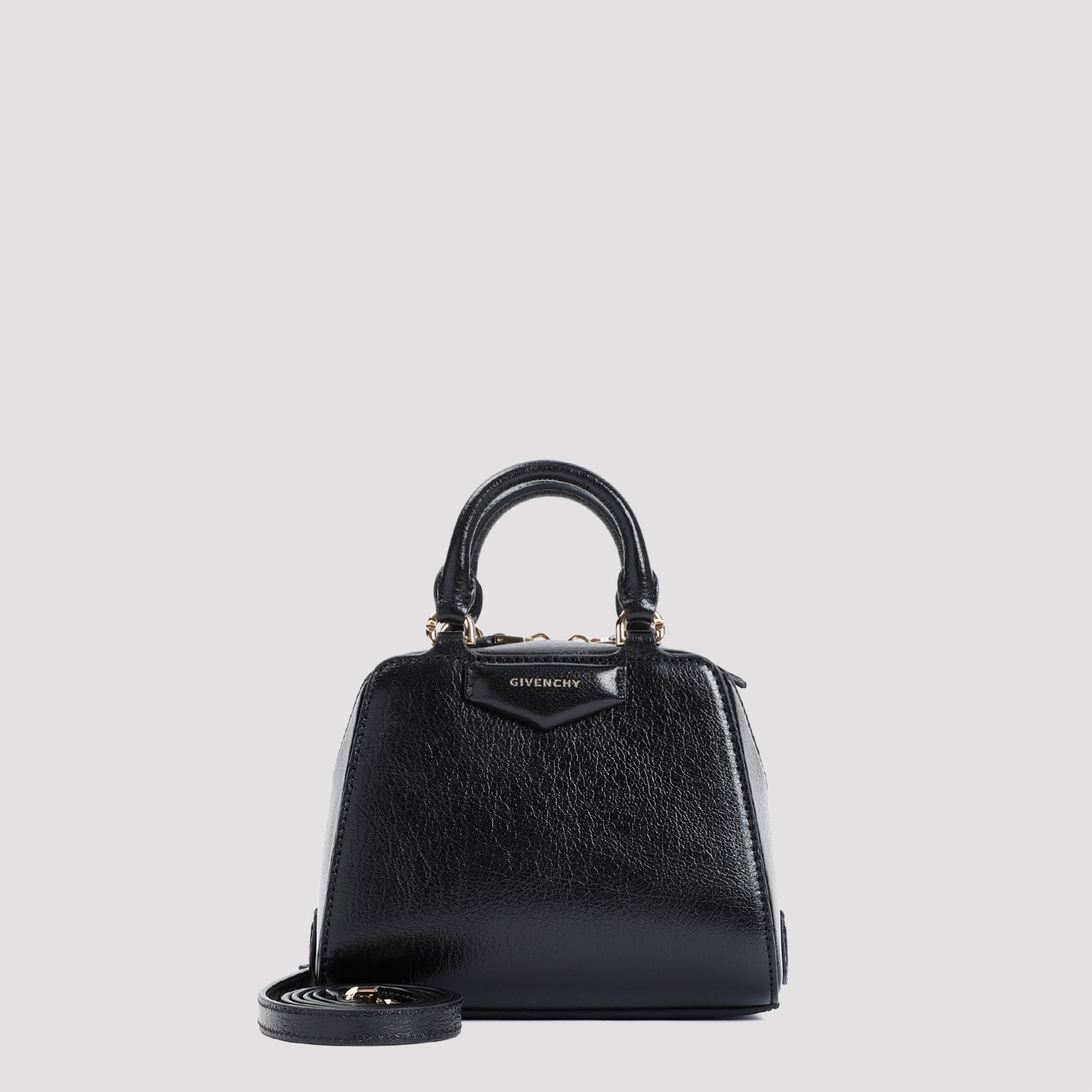 Shop Givenchy Top Handle Bag In Black