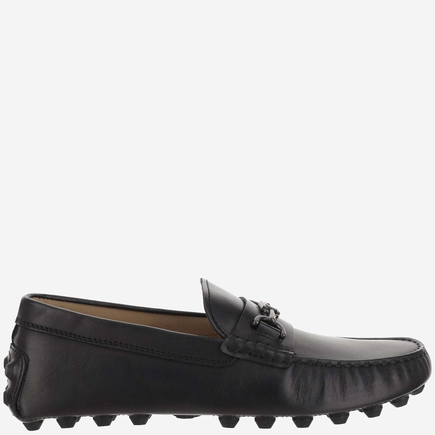 Bubble Gommino Leather Loafer