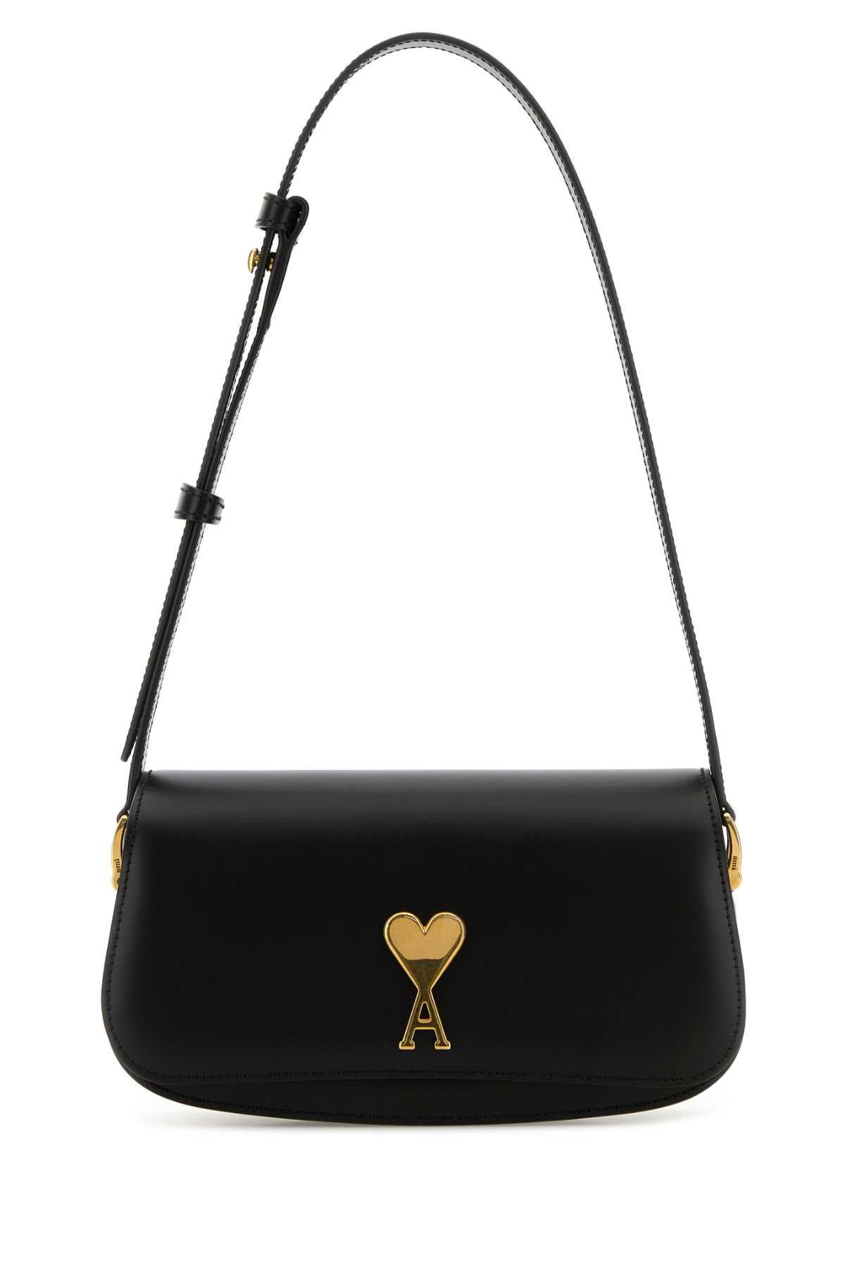 Black Leather Paris Paris Shoulder Bag