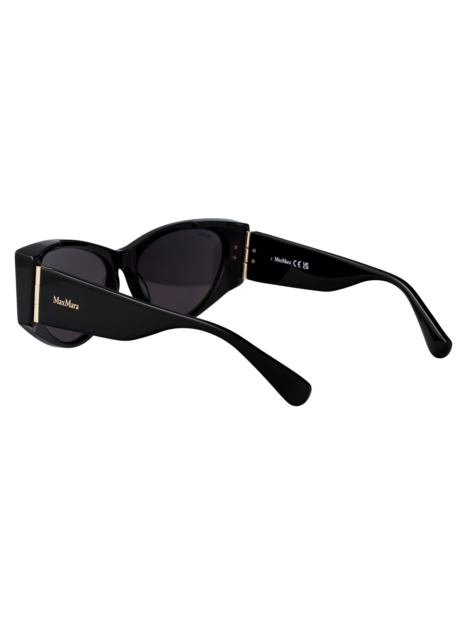 Max Mara Hinge-1 Sunglasses In Black