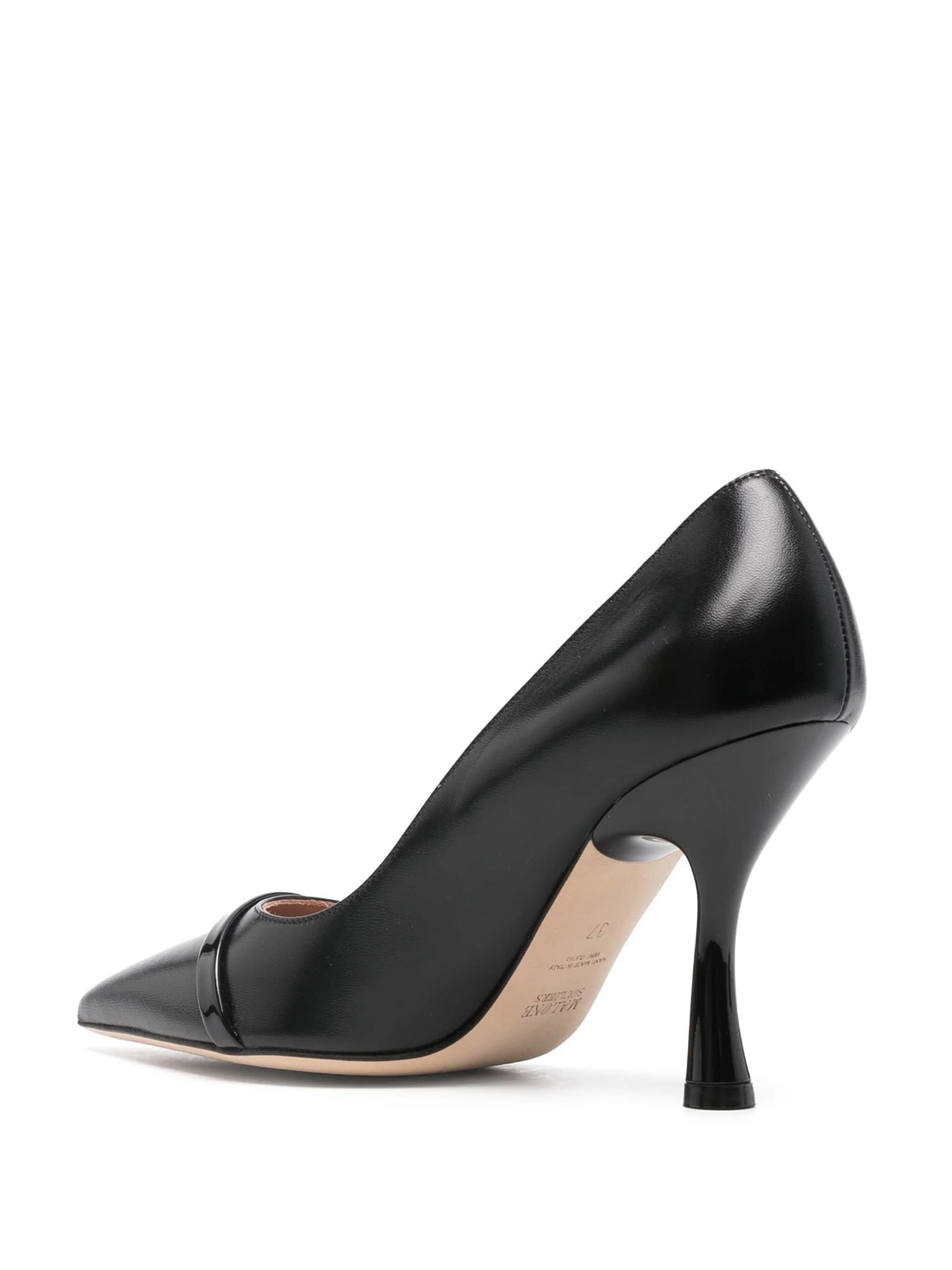 Shop Malone Souliers Pump Tacco 9 In Black Black