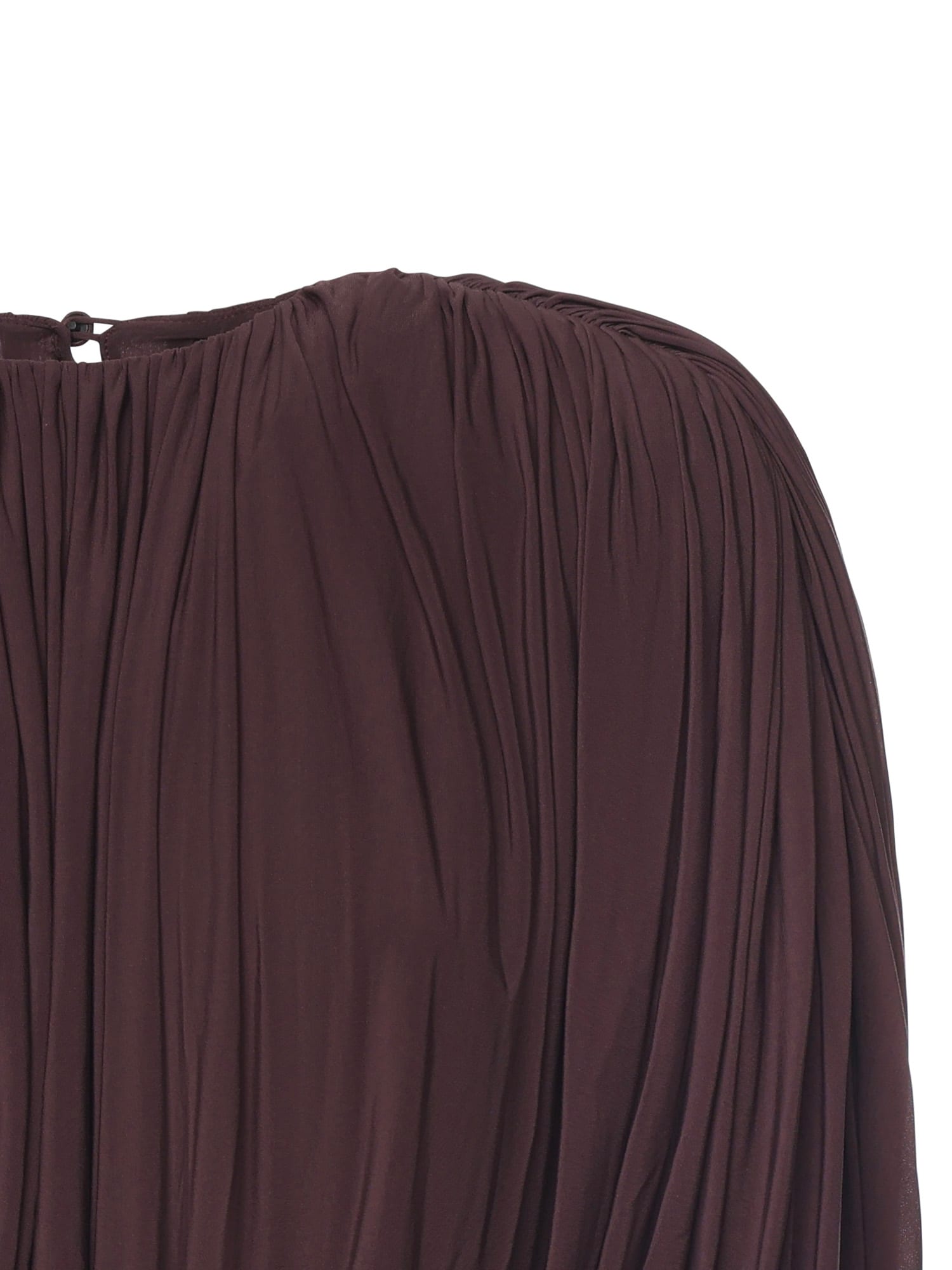 Magda Butrym Asymmetrical Top In Brown