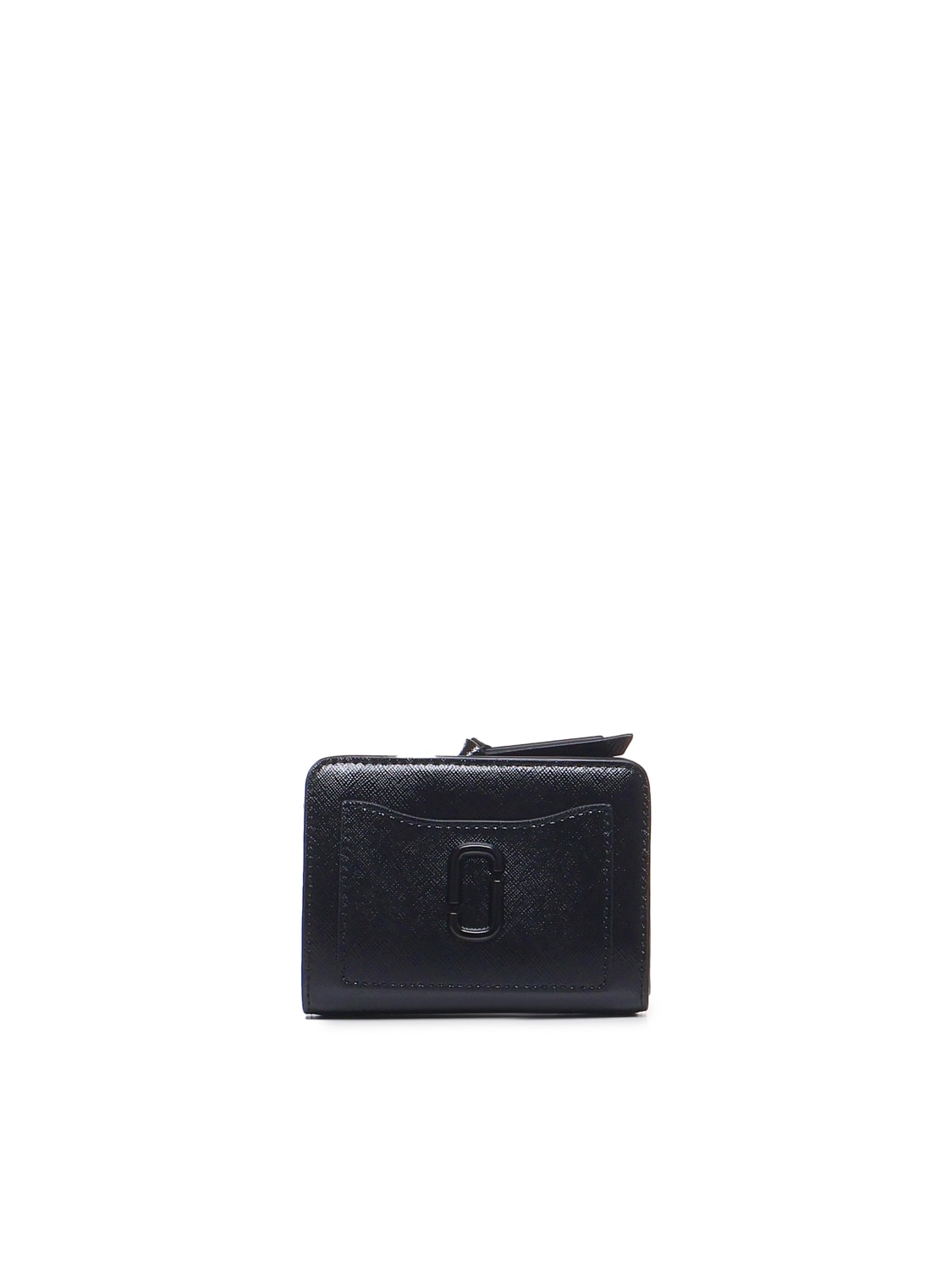 Shop Marc Jacobs The Mini Compact Wallet In Black