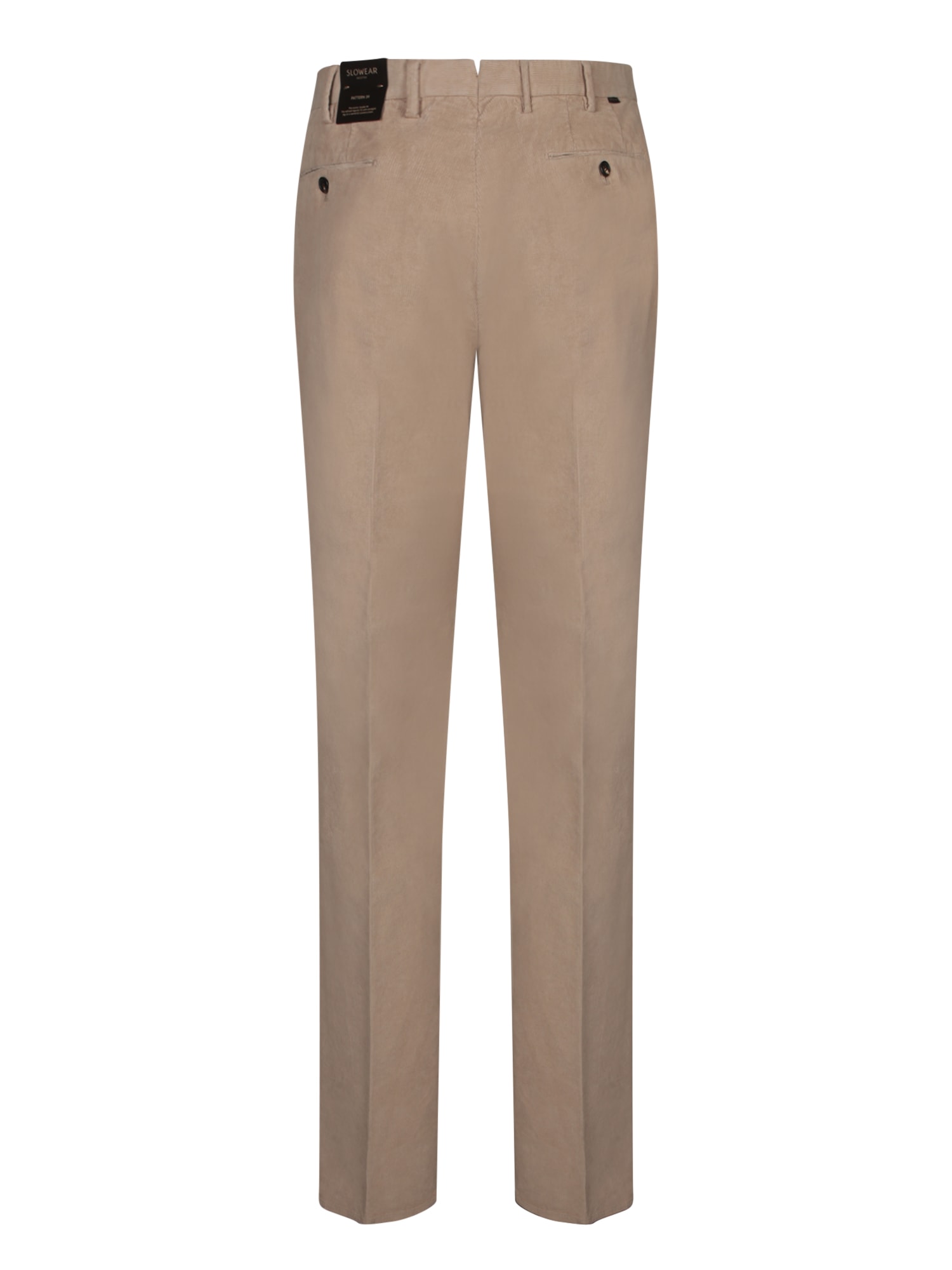 Beige Corduroy Trousers